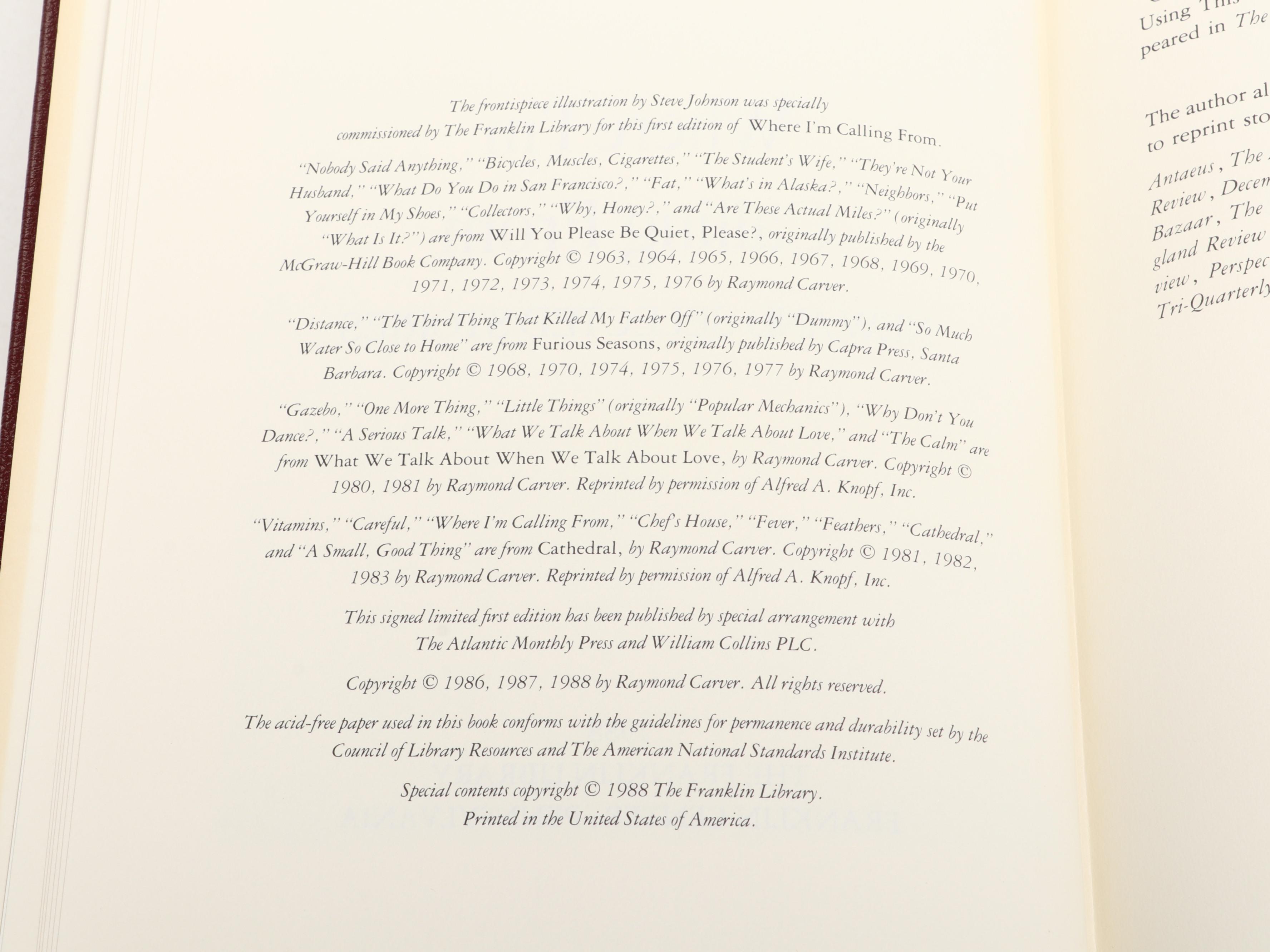 Franklin Library Signed First Edition "Travels" by Michael Crichton and More