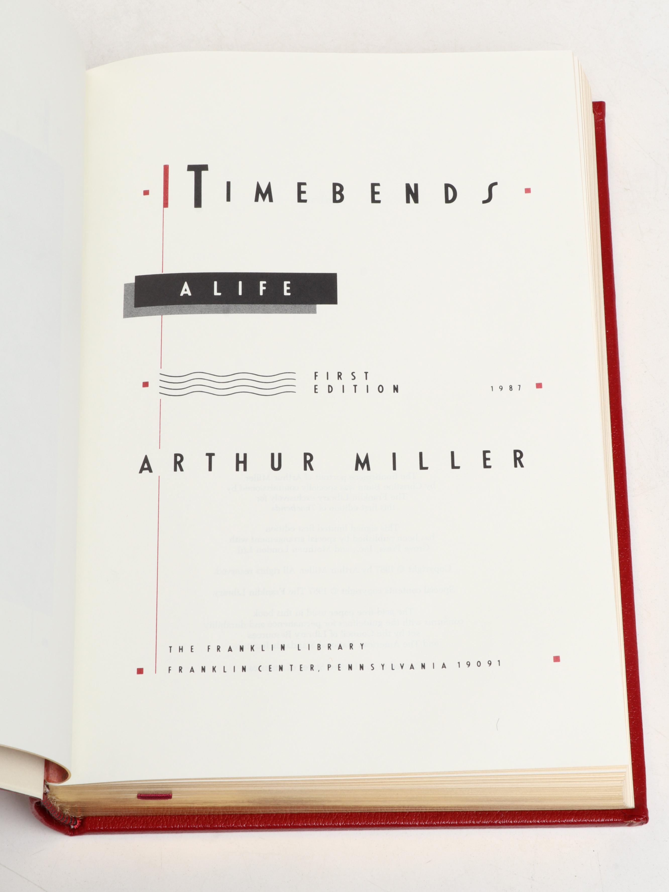 Franklin Library Signed First Edition "Travels" by Michael Crichton and More