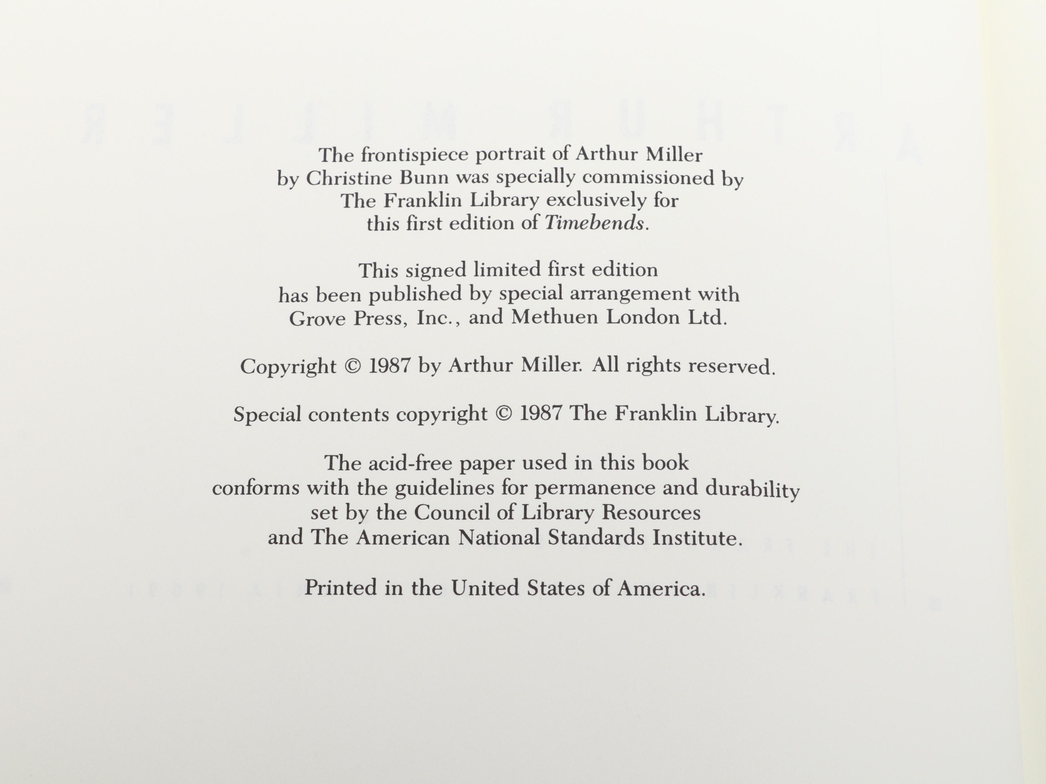 Franklin Library Signed First Edition "Travels" by Michael Crichton and More