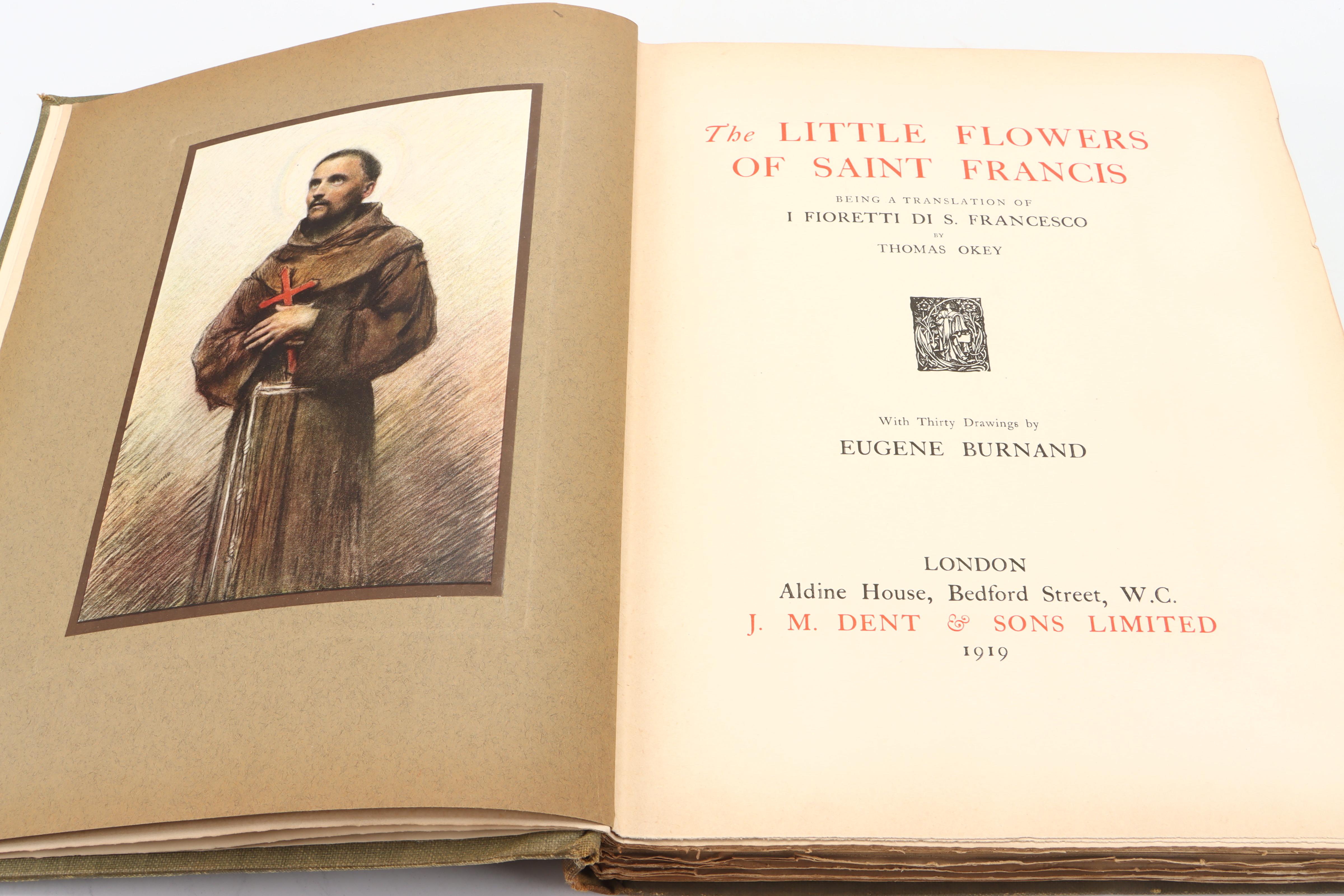 Limited Edition "The Little Flowers of Saint Francis" by Ugolino Brunforte, 1919