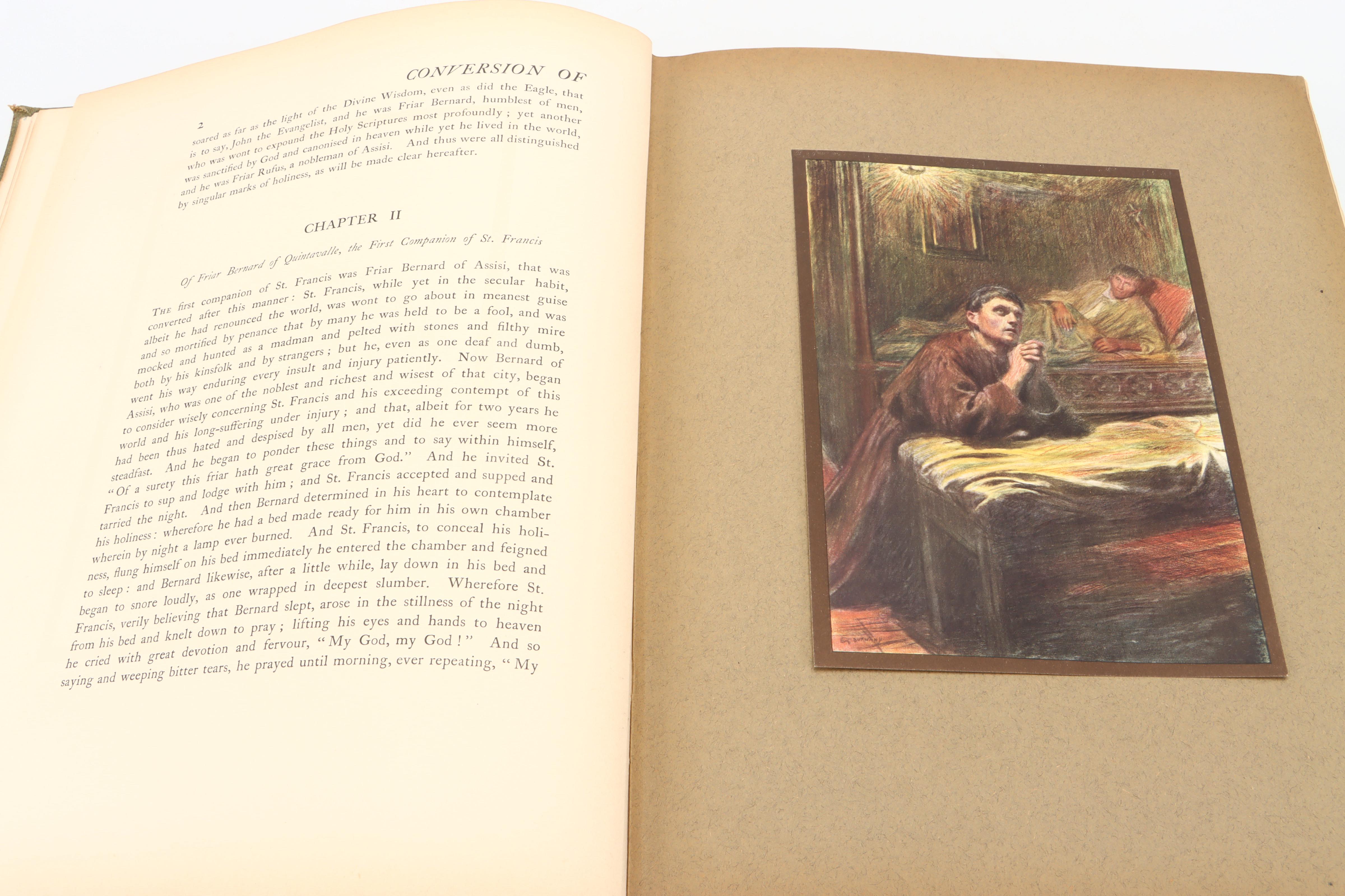 Limited Edition "The Little Flowers of Saint Francis" by Ugolino Brunforte, 1919