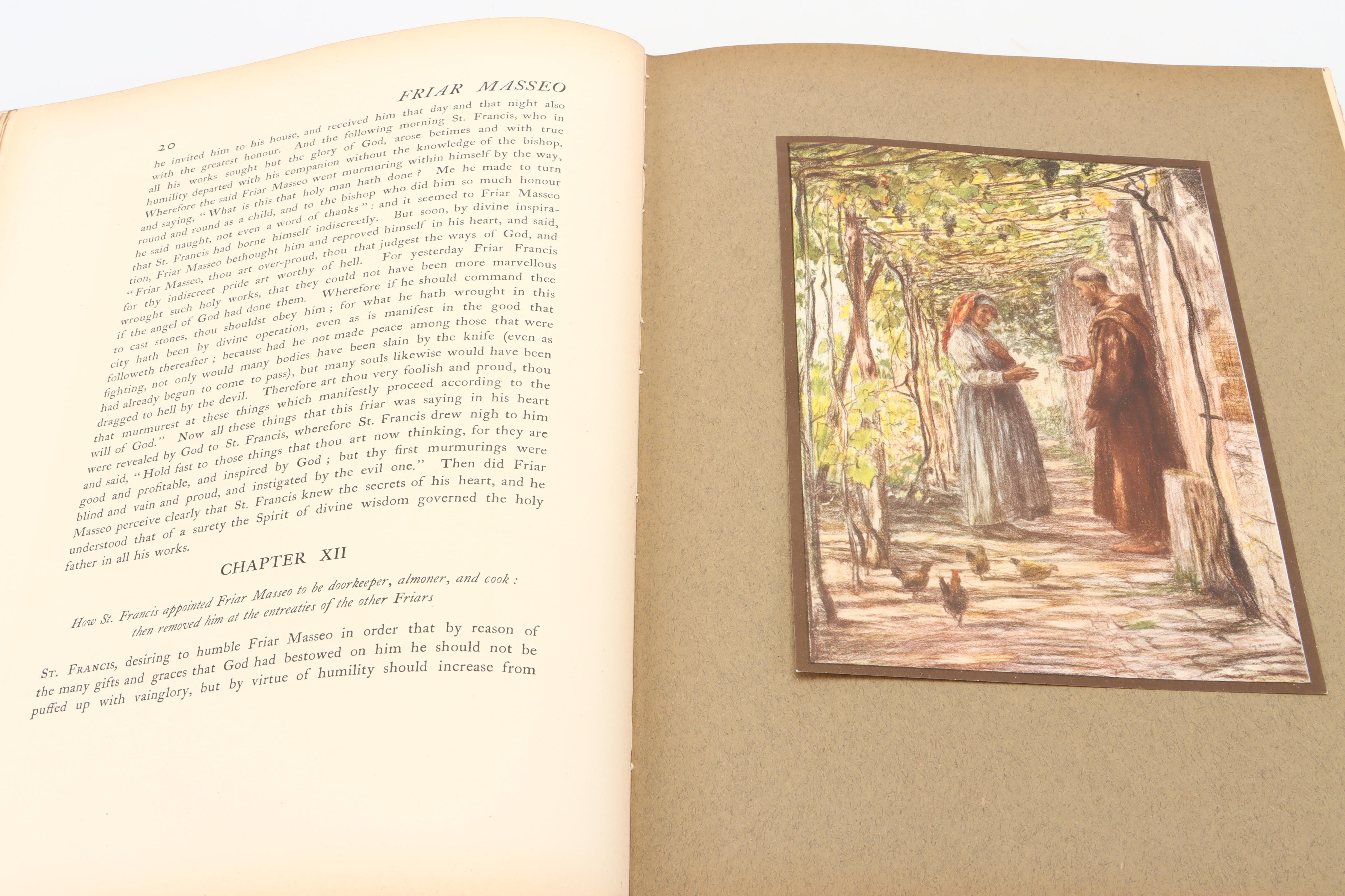 Limited Edition "The Little Flowers of Saint Francis" by Ugolino Brunforte, 1919