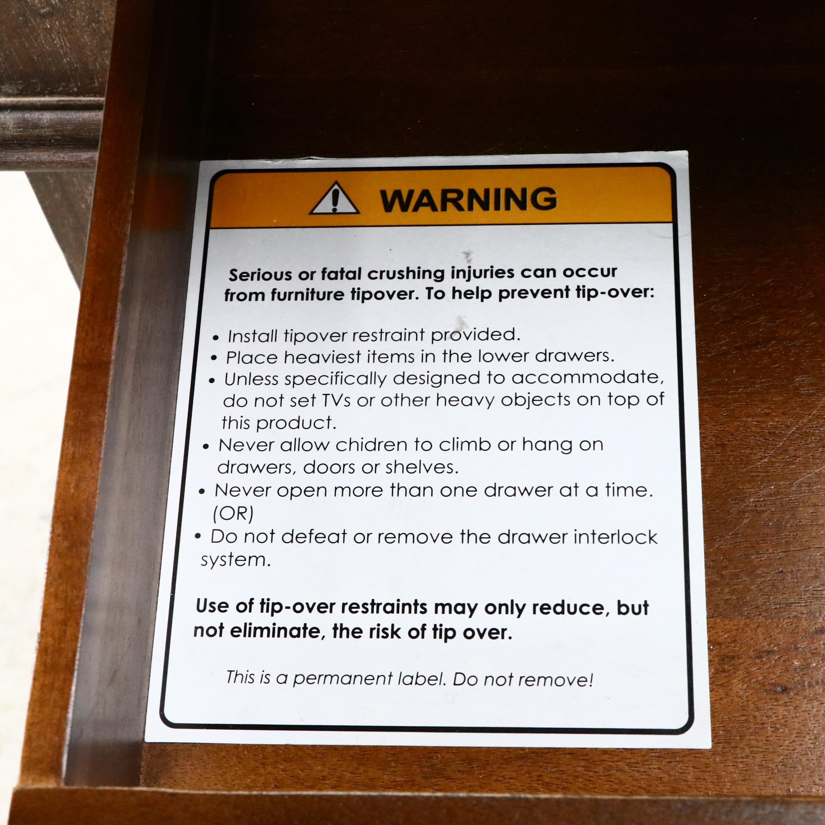 Restoration Hardware "St. James" Five-Drawer Chest, 2018