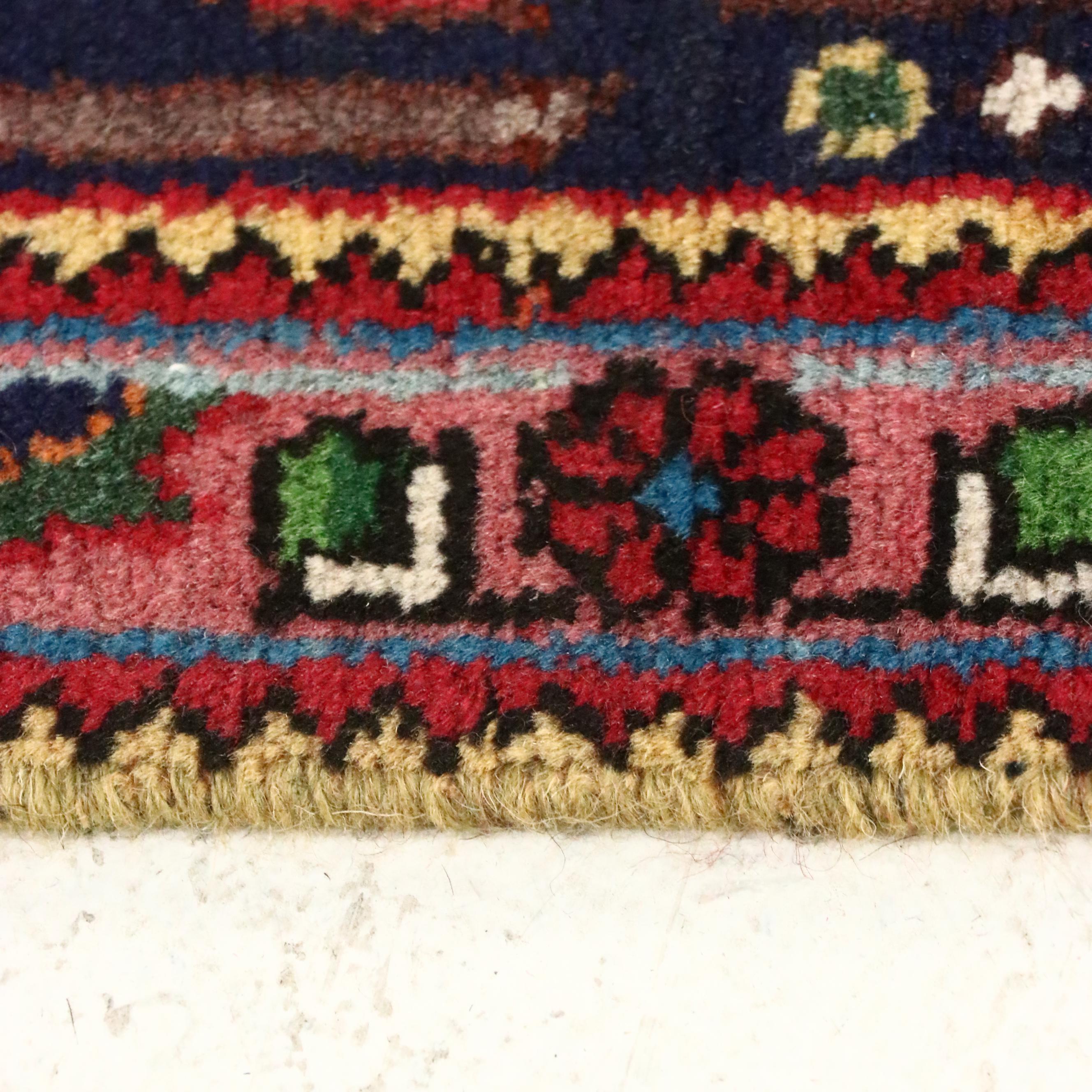 6'5 x 9'10 Hand-Knotted Indo-Persian Heriz Area Rug