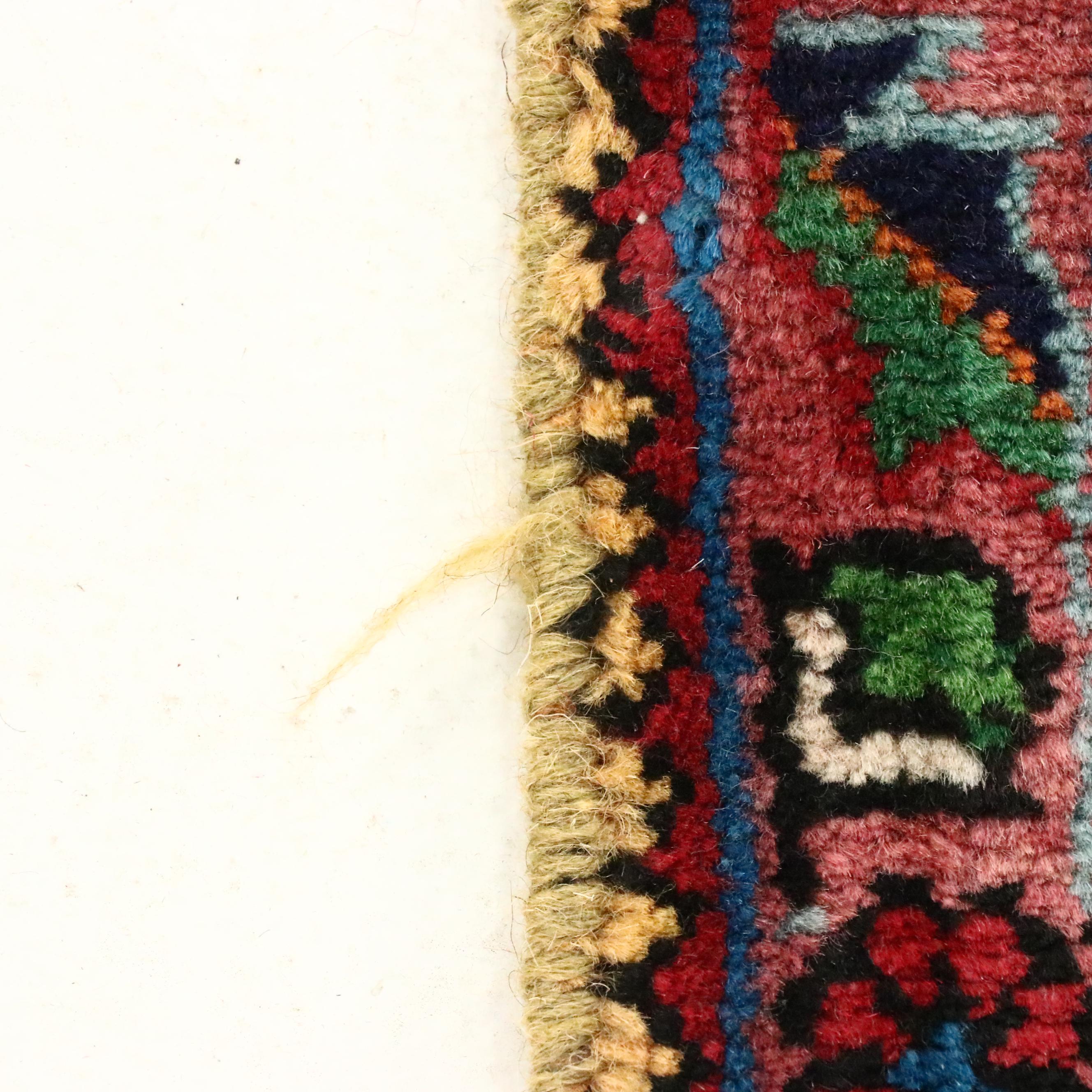 6'5 x 9'10 Hand-Knotted Indo-Persian Heriz Area Rug