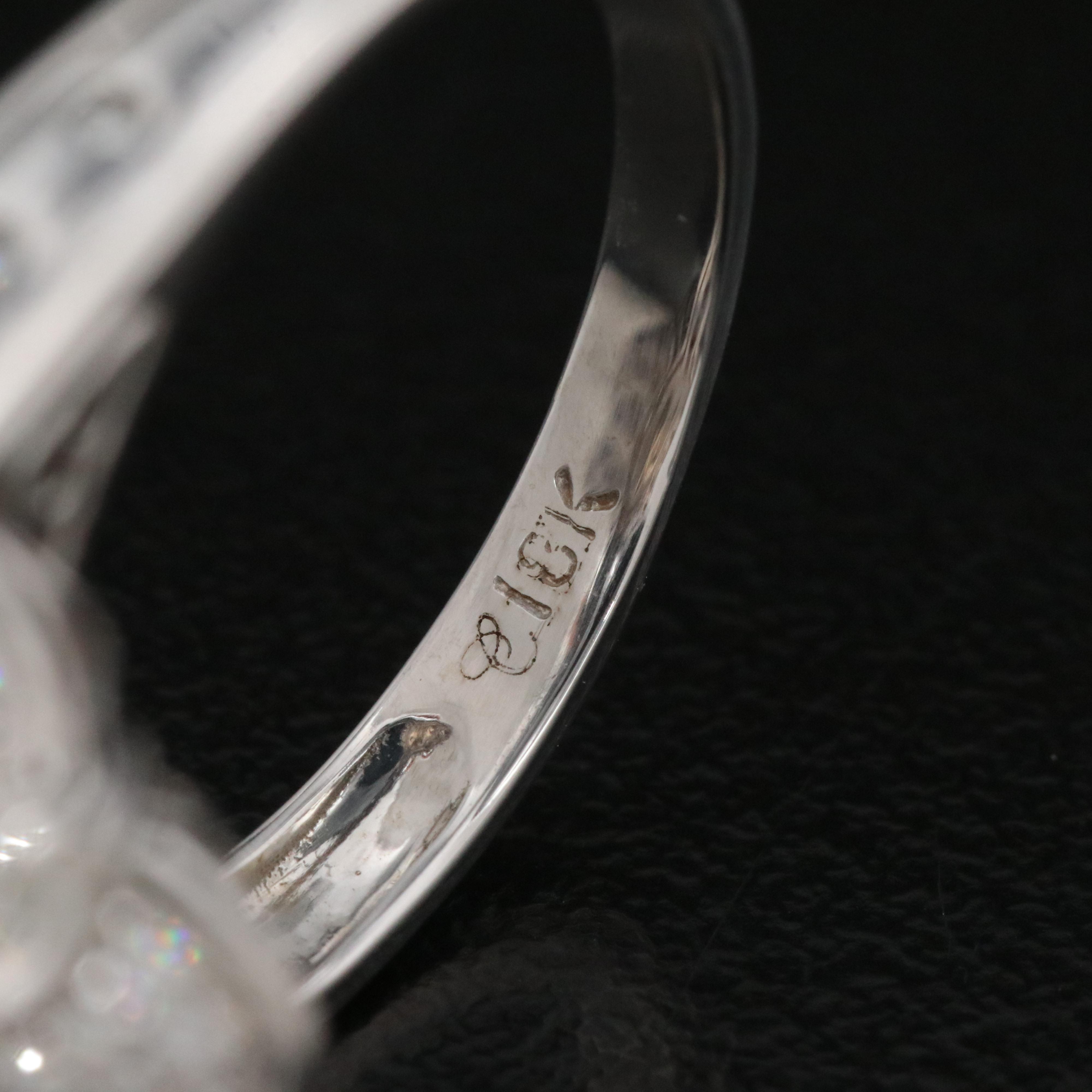 Chromia 18K Sphalerite and Diamond Ring