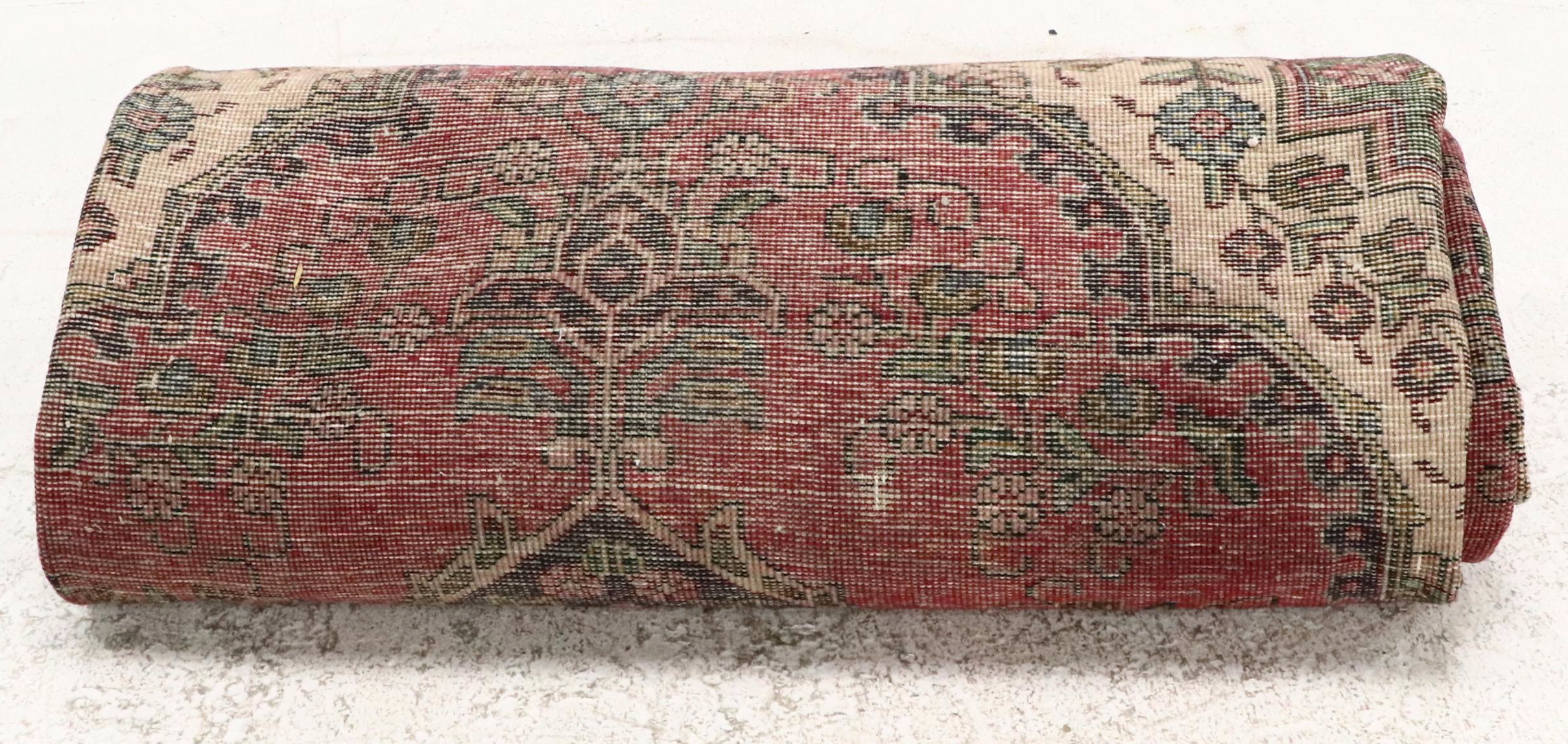 9'8 x 12'4 Hand-Knotted Persian Tabriz Room-Sized Rug