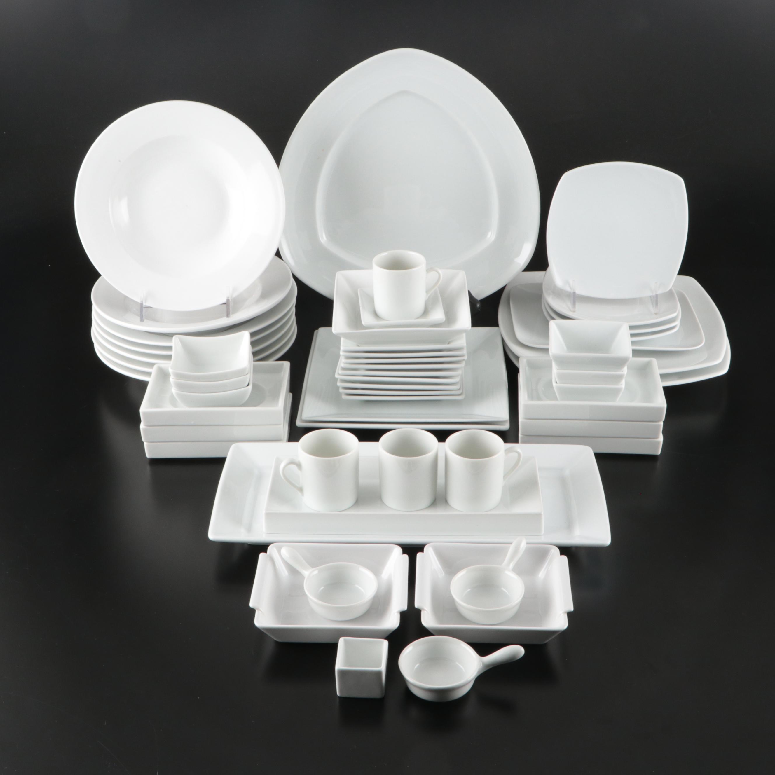 Rosenthal "Epoque" with Other White Porcelain Dinnerware and Table Accessories