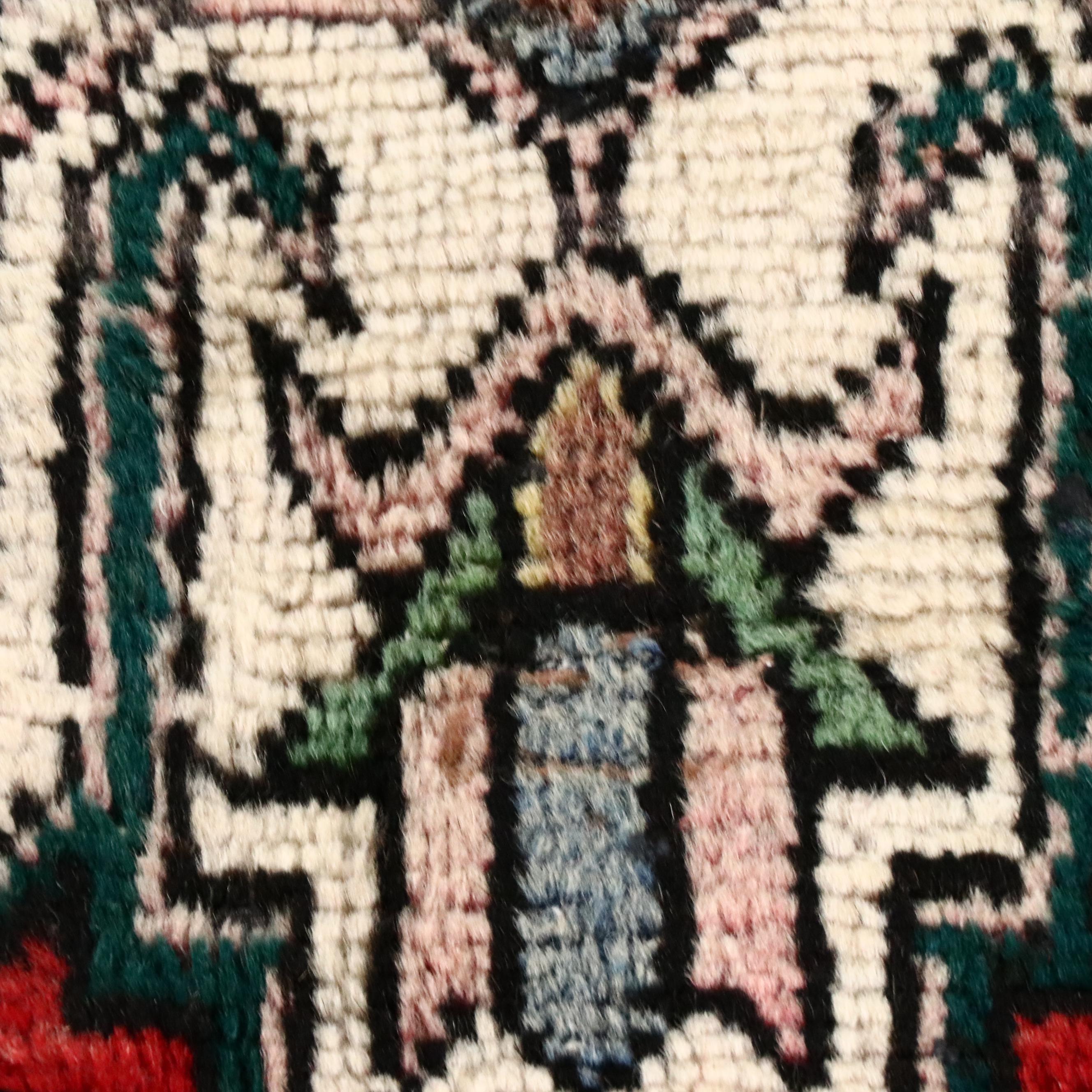 3'3 x 12'3 Hand-Knotted Persian Lamberan Long Rug