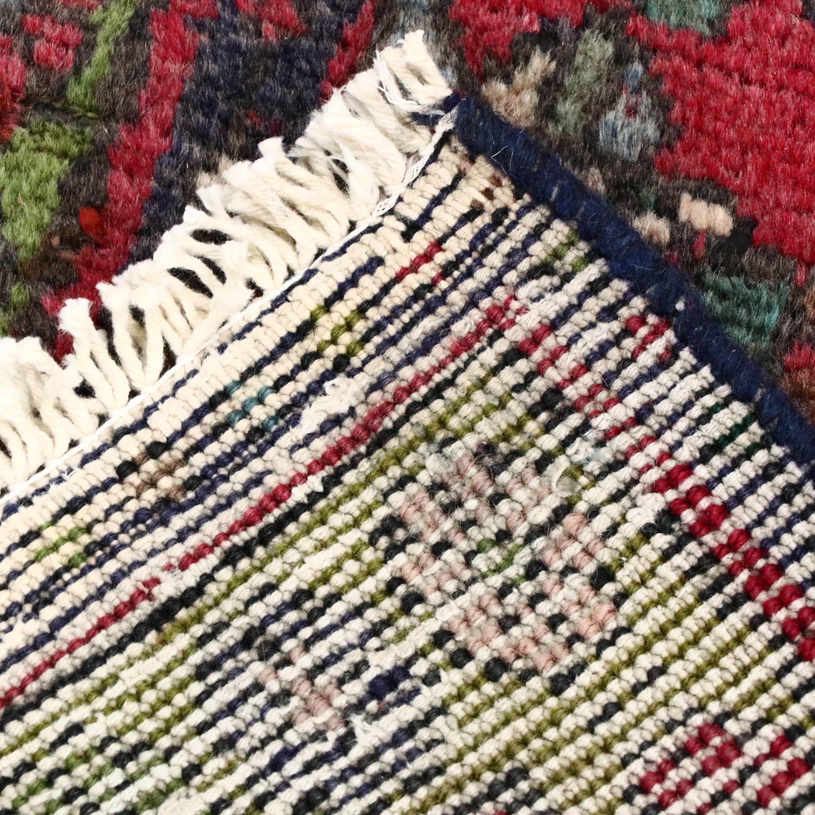 3'3 x 12'3 Hand-Knotted Persian Lamberan Long Rug