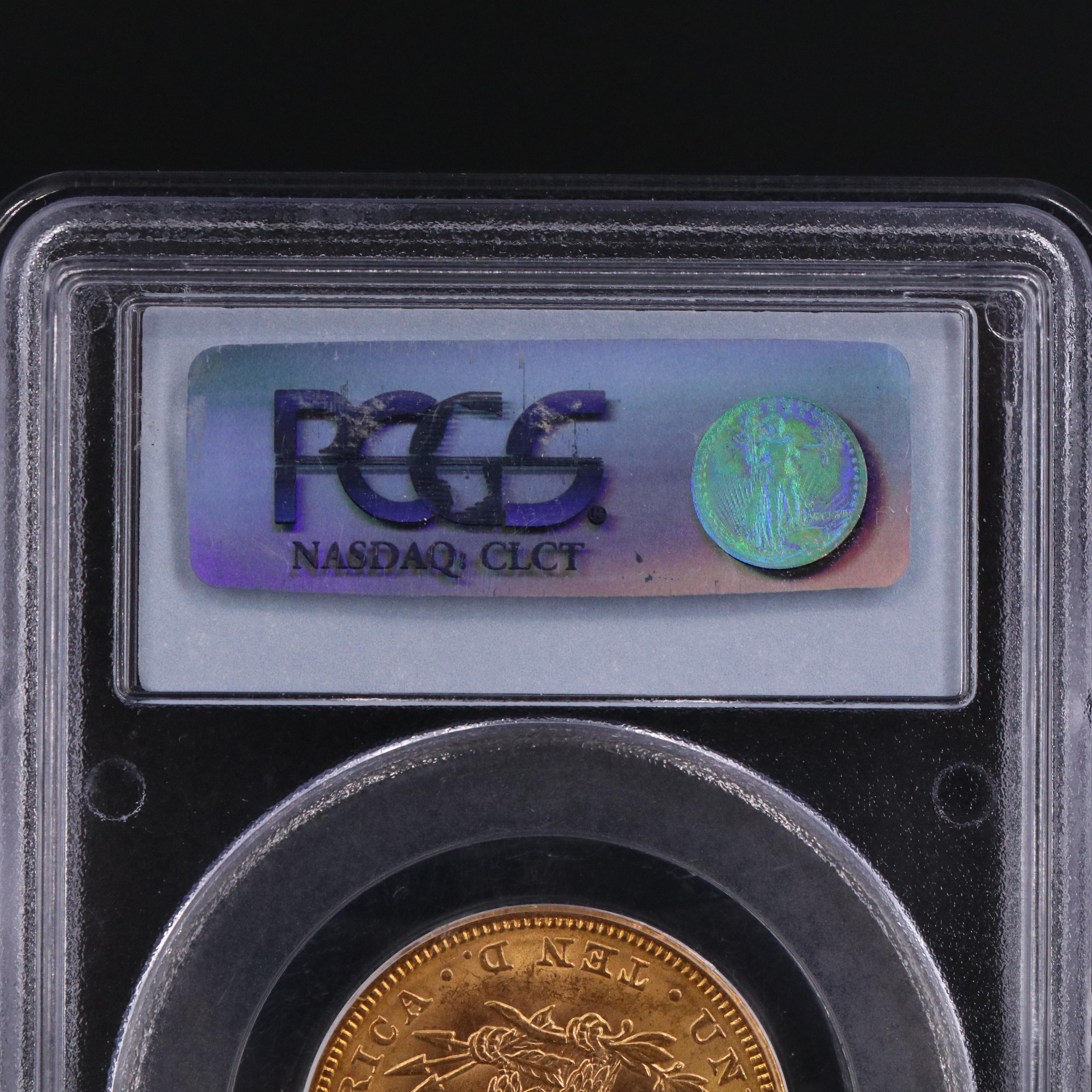 PCGS MS62 1907 Liberty Head $10 Gold Coin