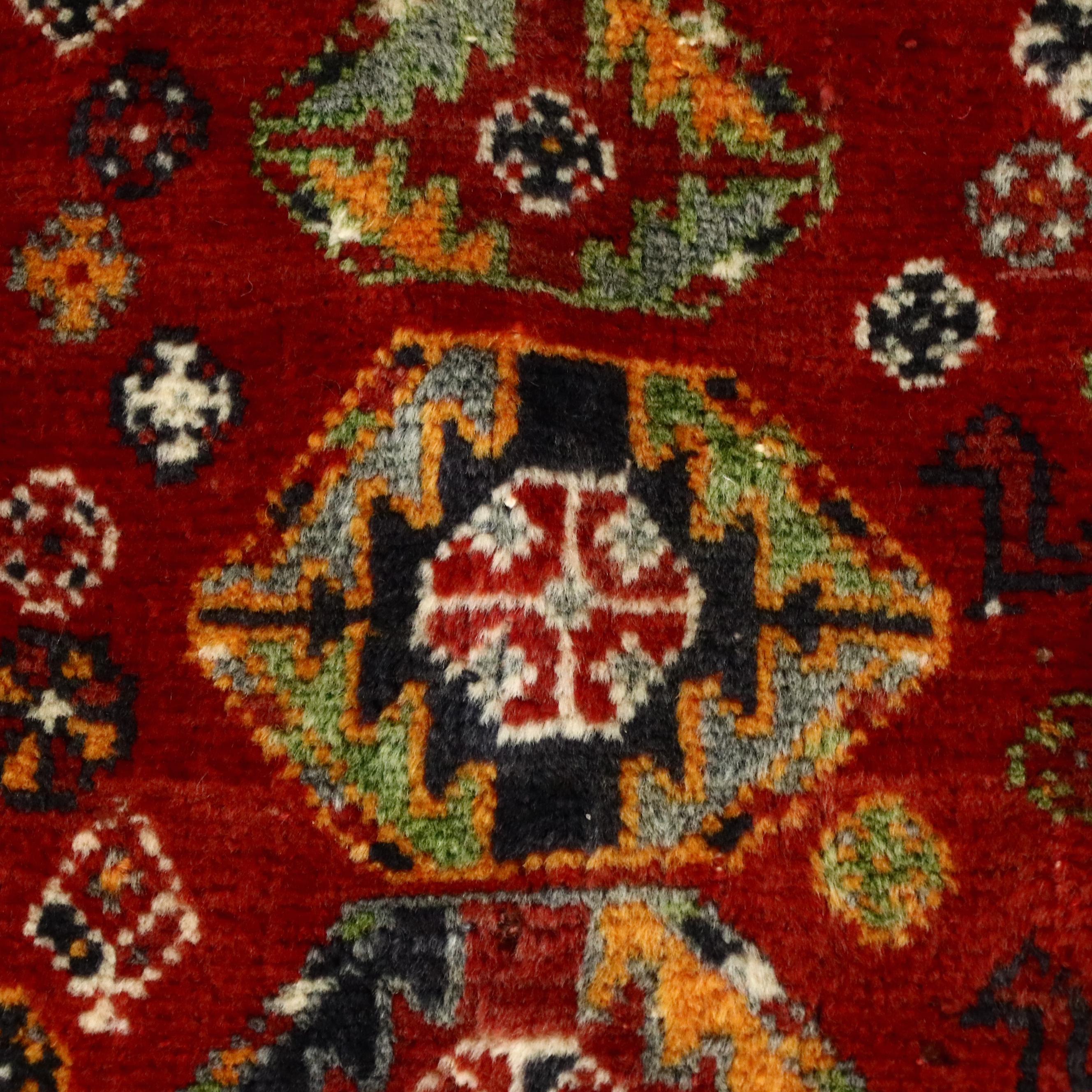 2'1 x 2'3 Hand-Knotted Northwest Persian Accent Rug