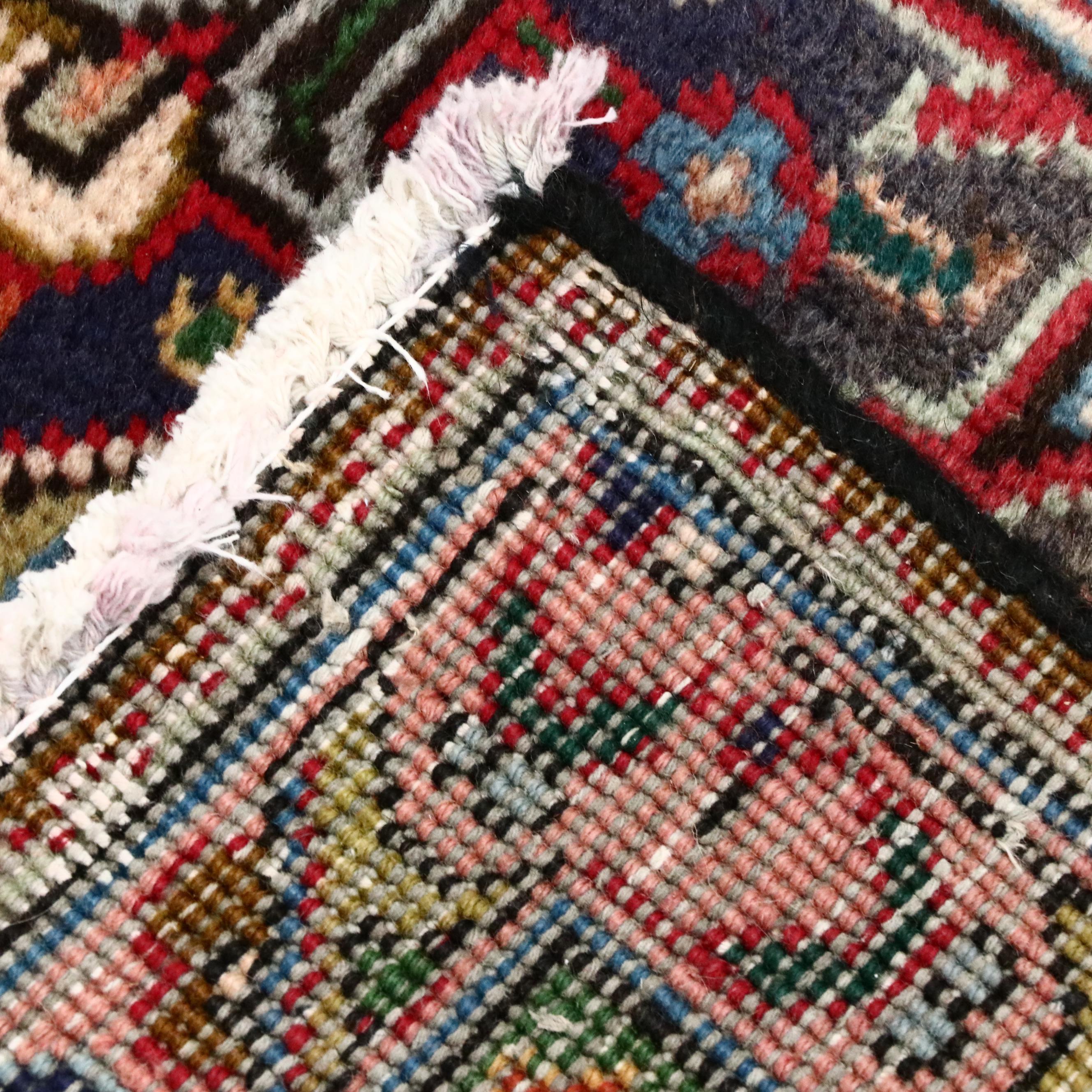 8' x 11'5 Hand-Knotted Persian Heriz Area Rug