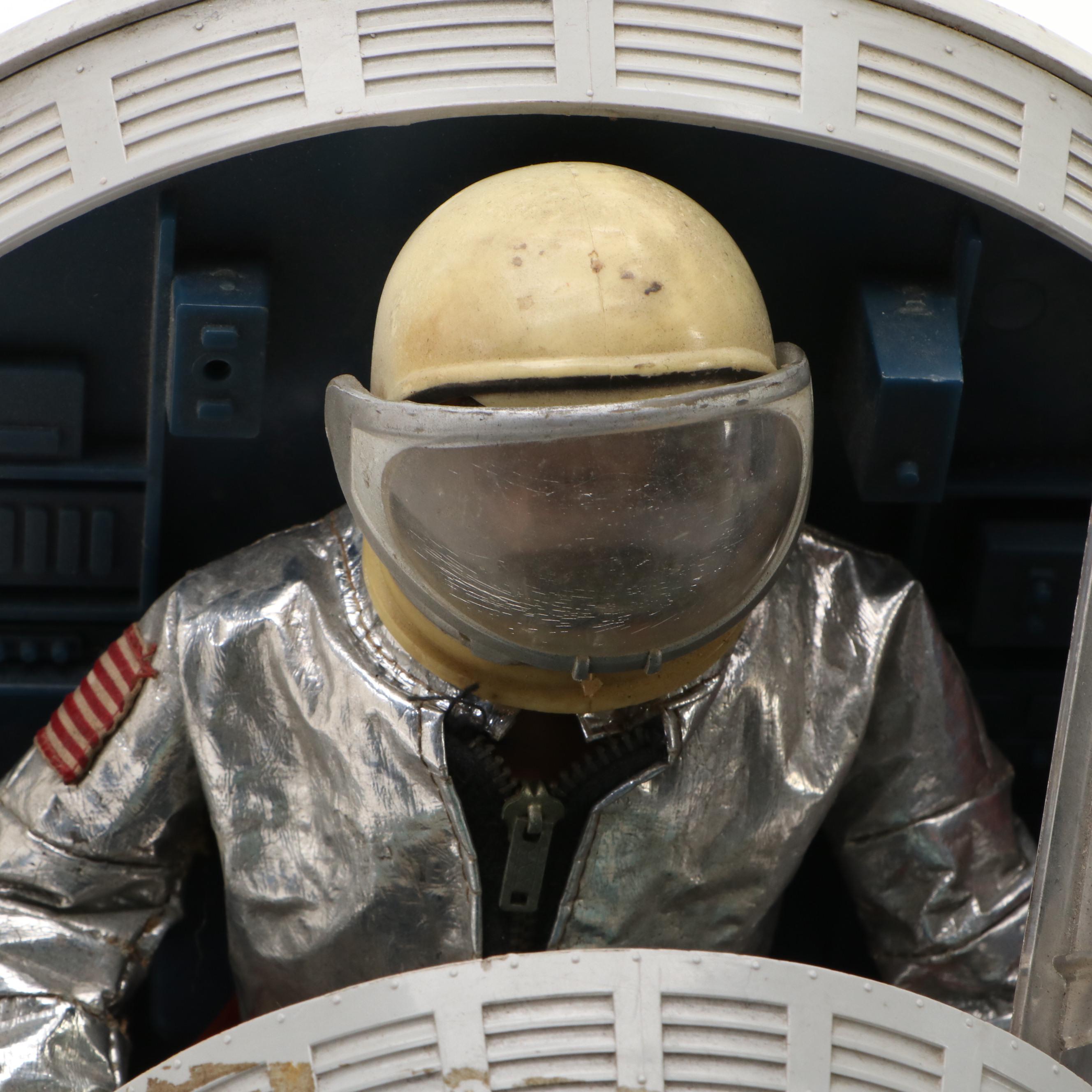 G.I. Joe Astronaut in Space Capsule with Other Electronic Toys