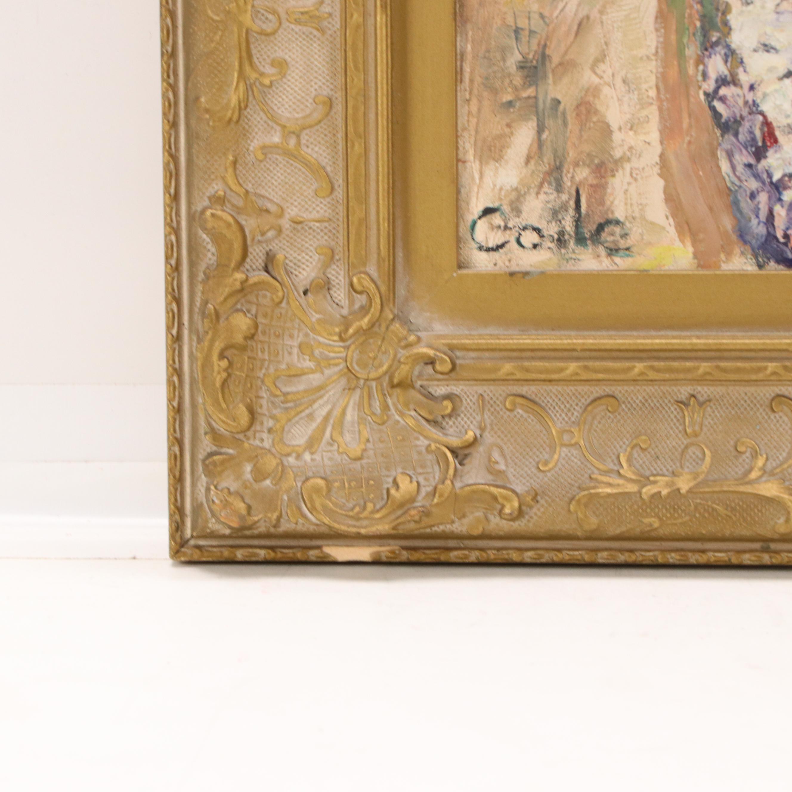 Gaile Landscape Oil Painting "Storm King Highway"