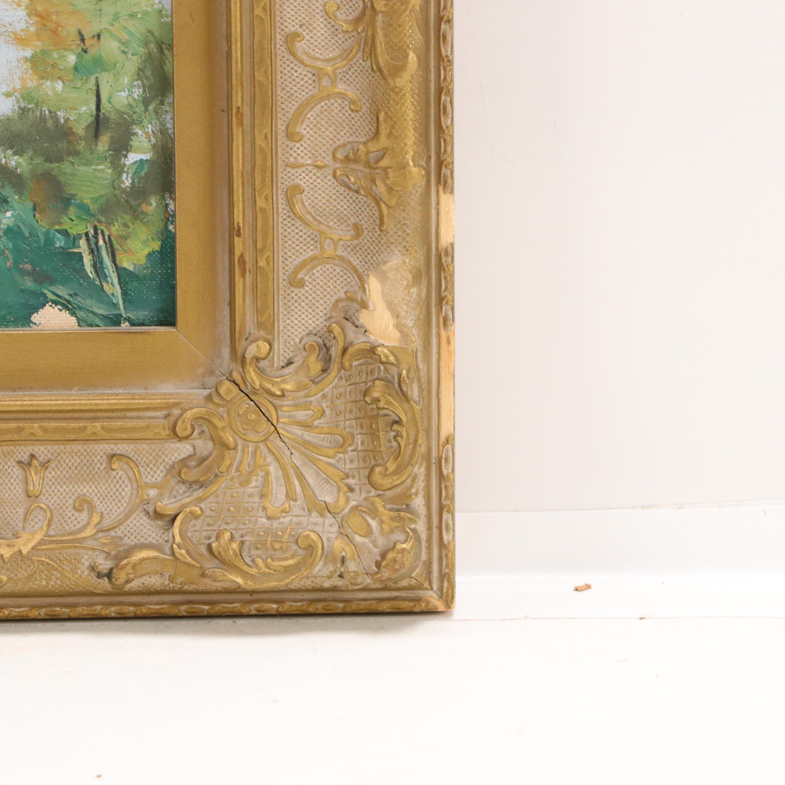 Gaile Landscape Oil Painting "Storm King Highway"