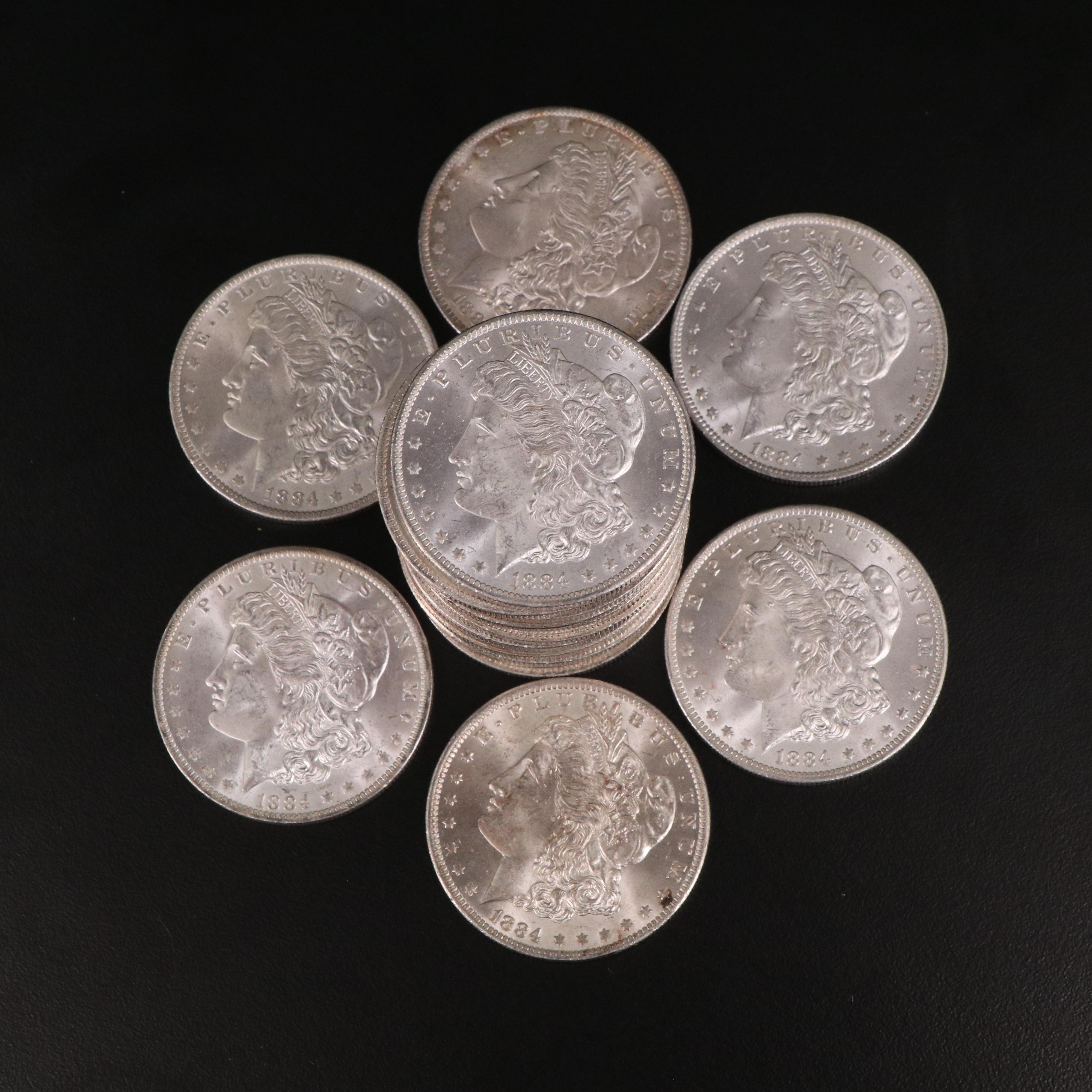 Roll of 20 Uncirculated 1884-O Morgan Silver Dollars