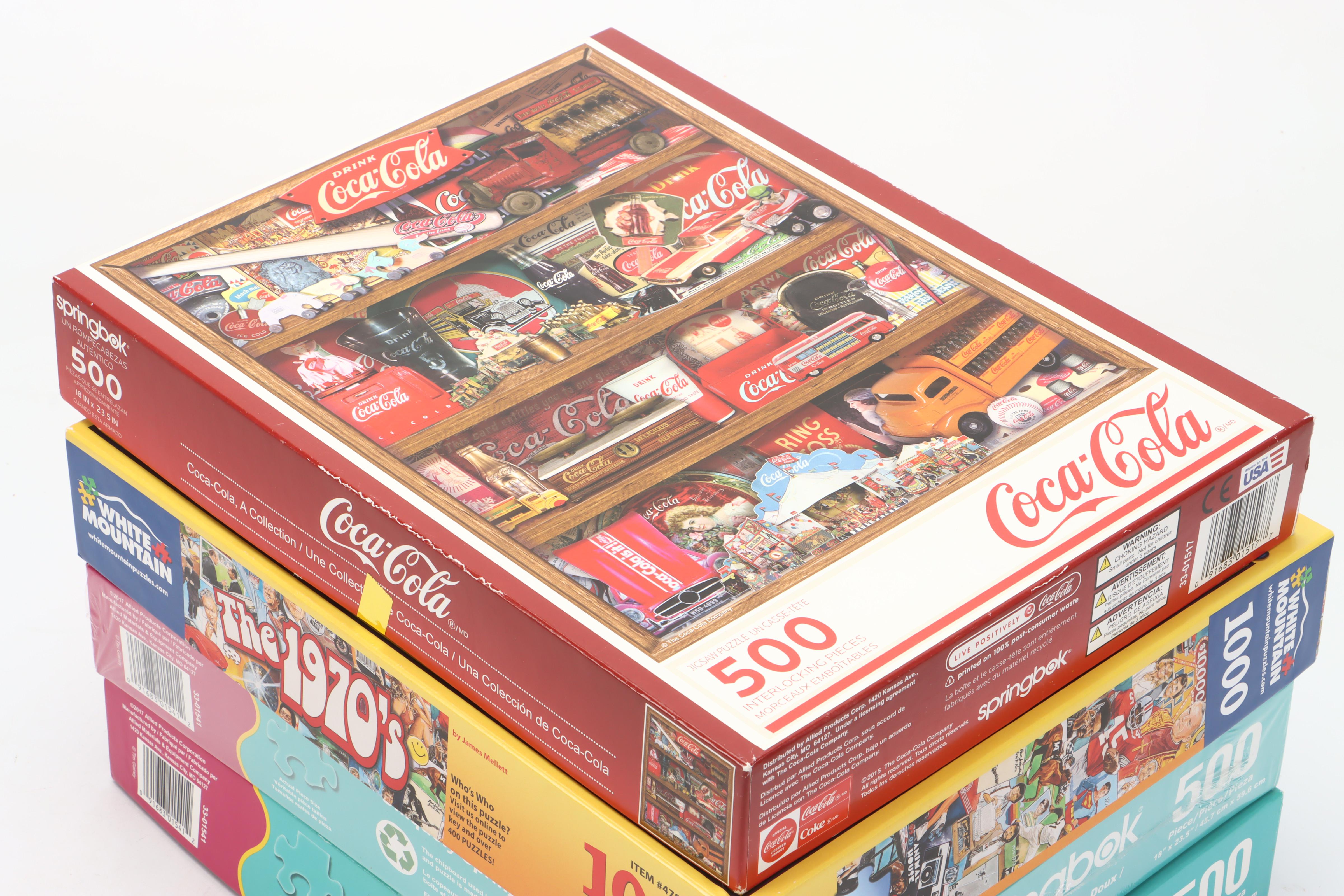 Springbok "Groovy Records" and More Jigsaw Puzzles