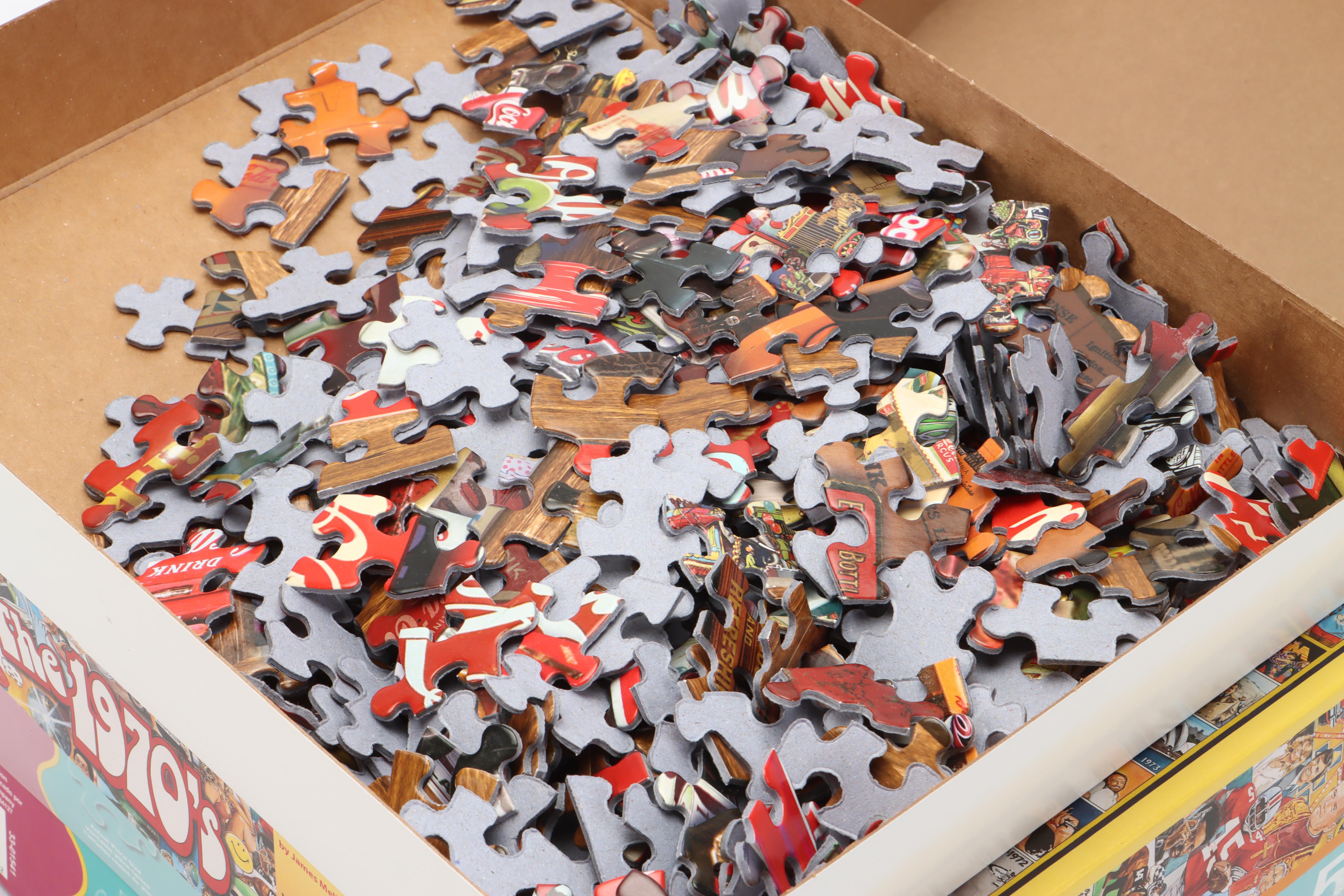 Springbok "Groovy Records" and More Jigsaw Puzzles