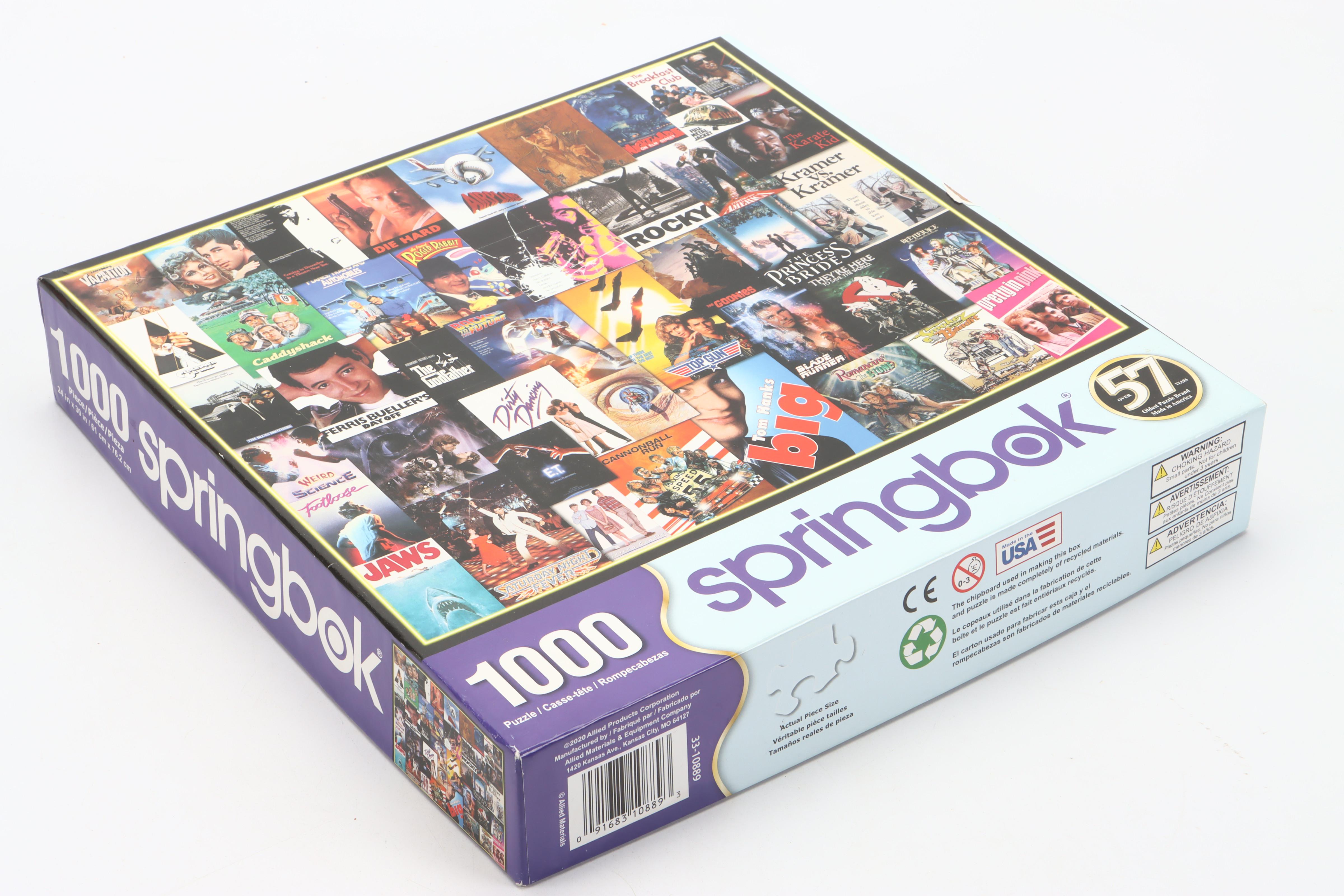 Springbok "Groovy Records" and More Jigsaw Puzzles