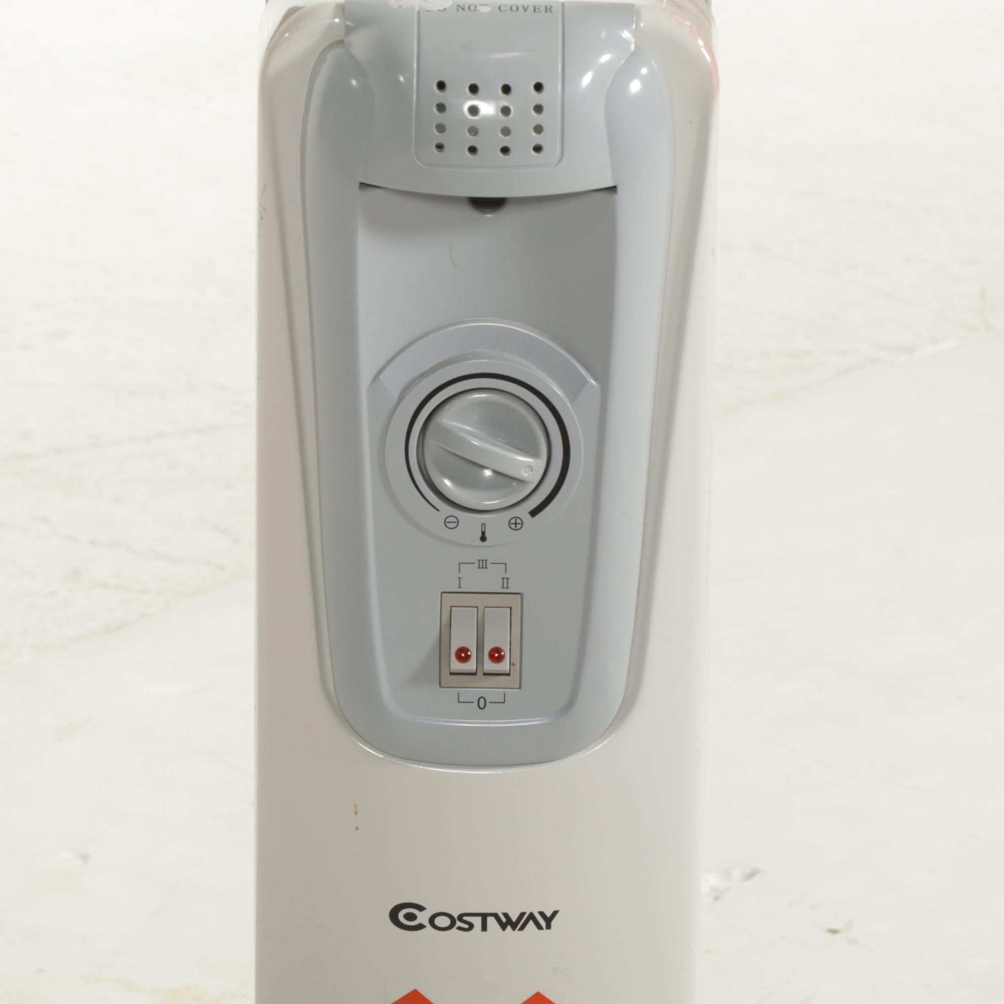 Costway Portable Oil Filled Space Heater