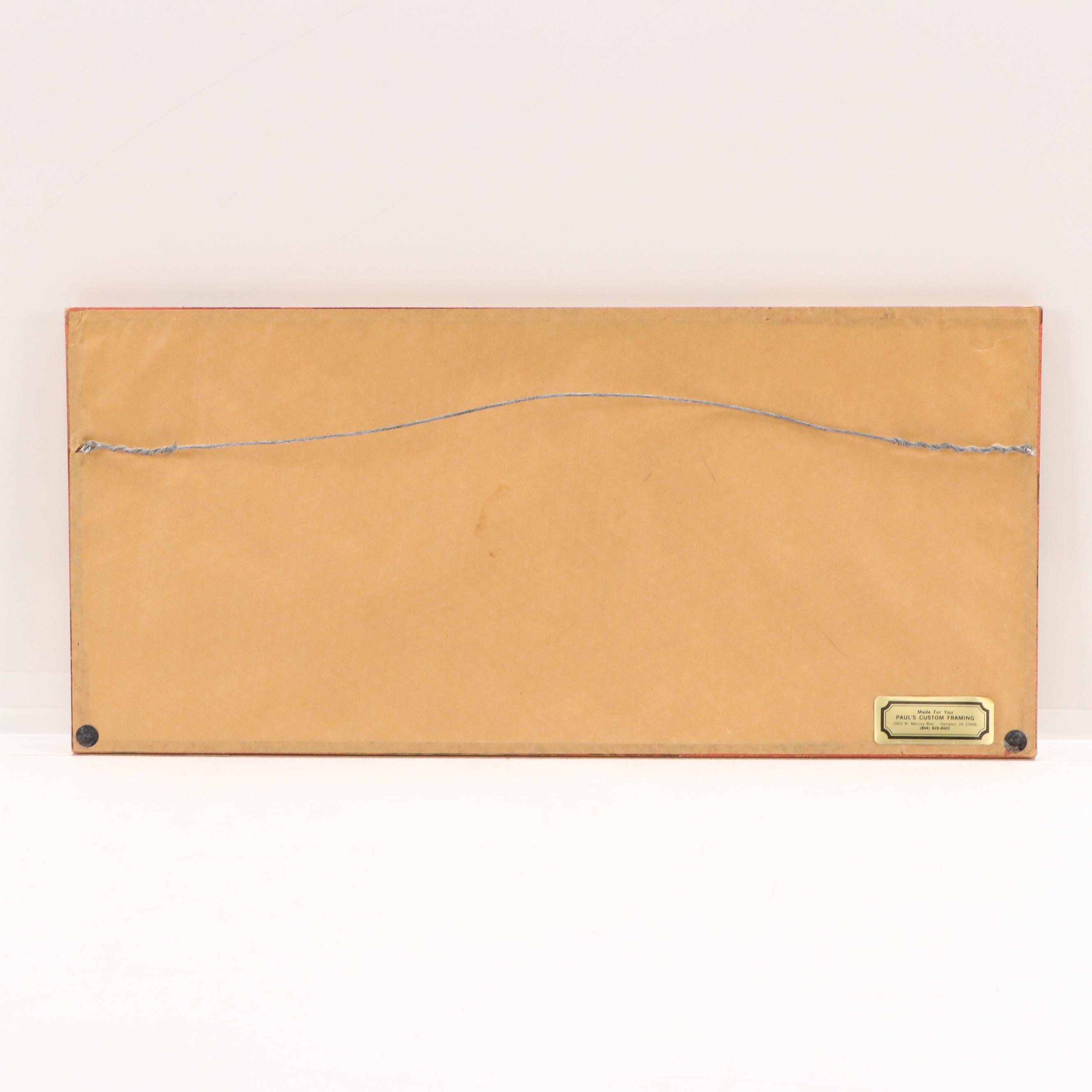 Boris O'Klein "Dirty Dogs of Paris" Etching "L'Etourdie"