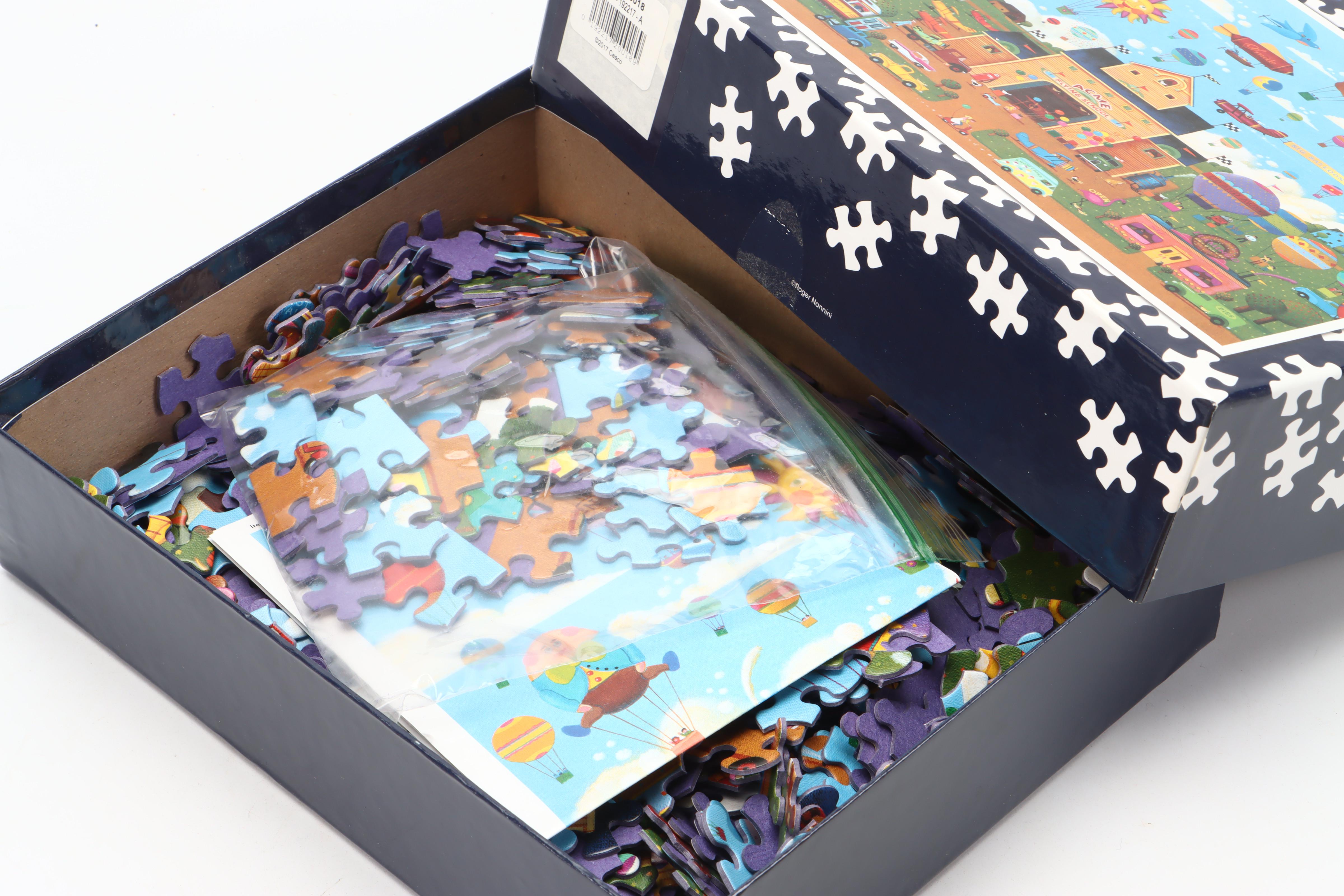 Buffalo "Songbird Menagerie," Galison "Dogs with Jobs" and More Puzzles