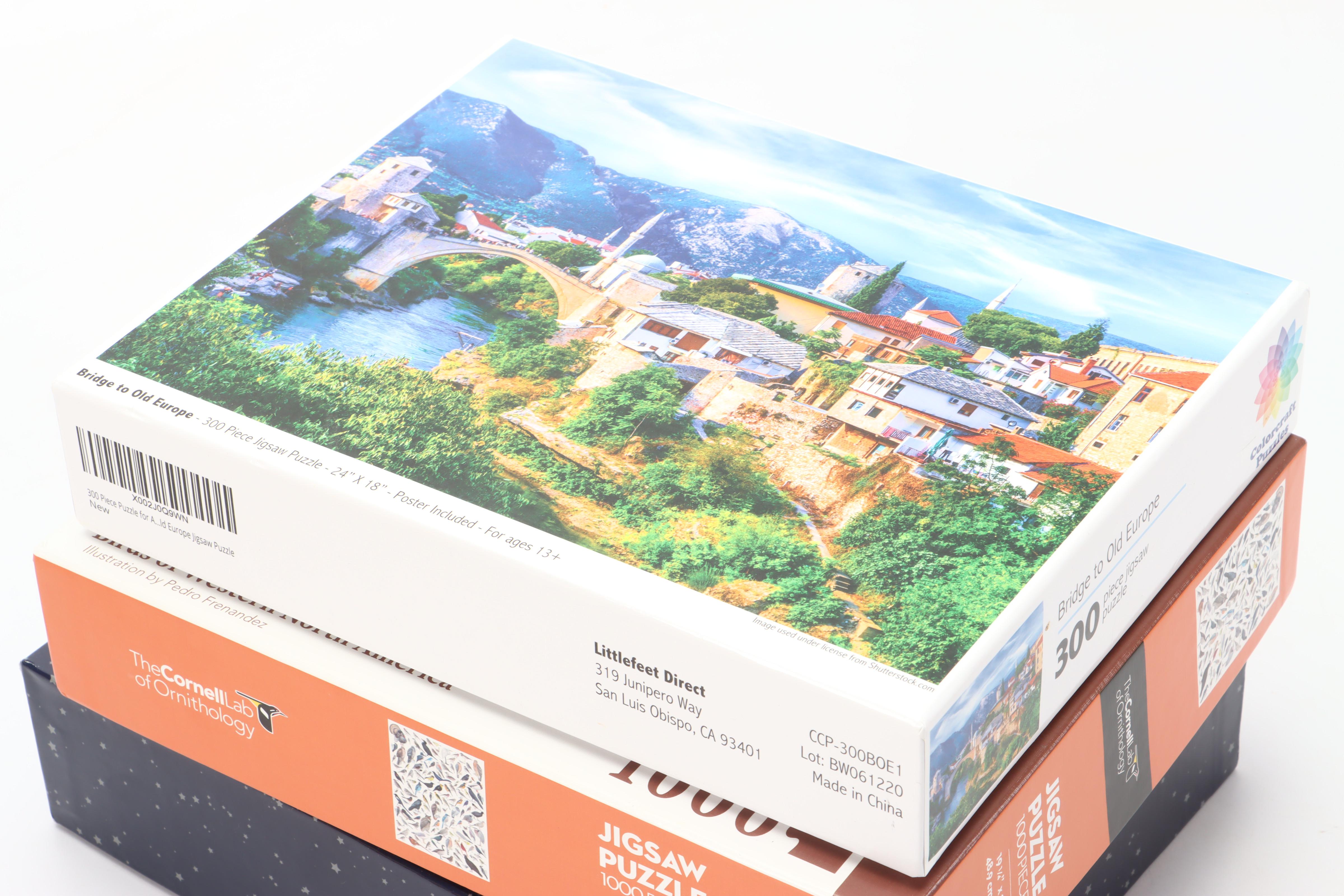 Buffalo "Songbird Menagerie," Galison "Dogs with Jobs" and More Puzzles