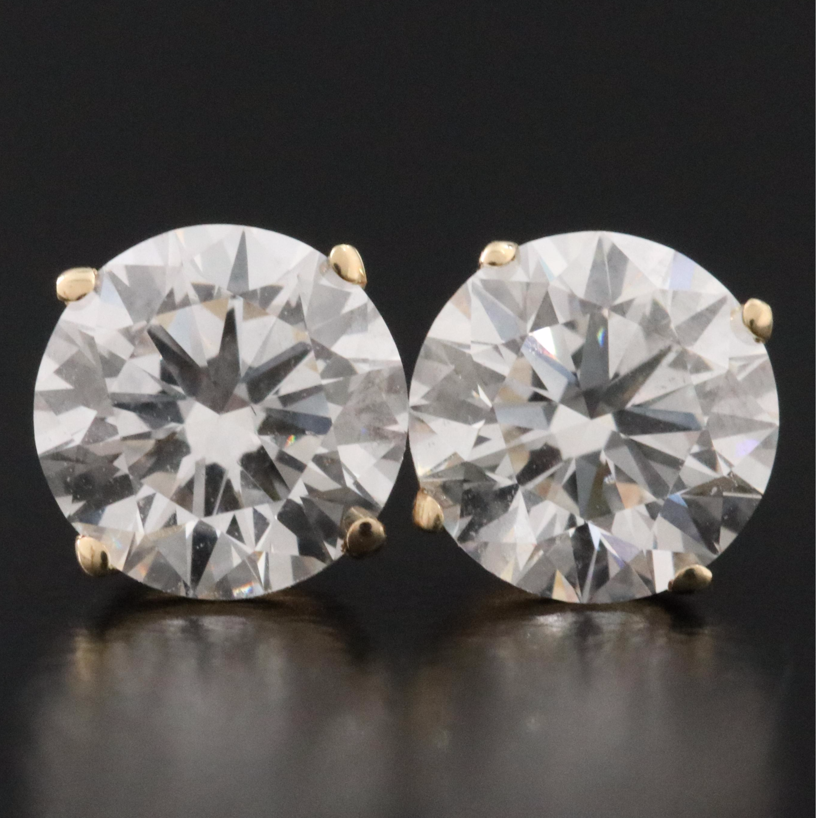 14K 2.0 CTW Lab Grown Diamond Earrings