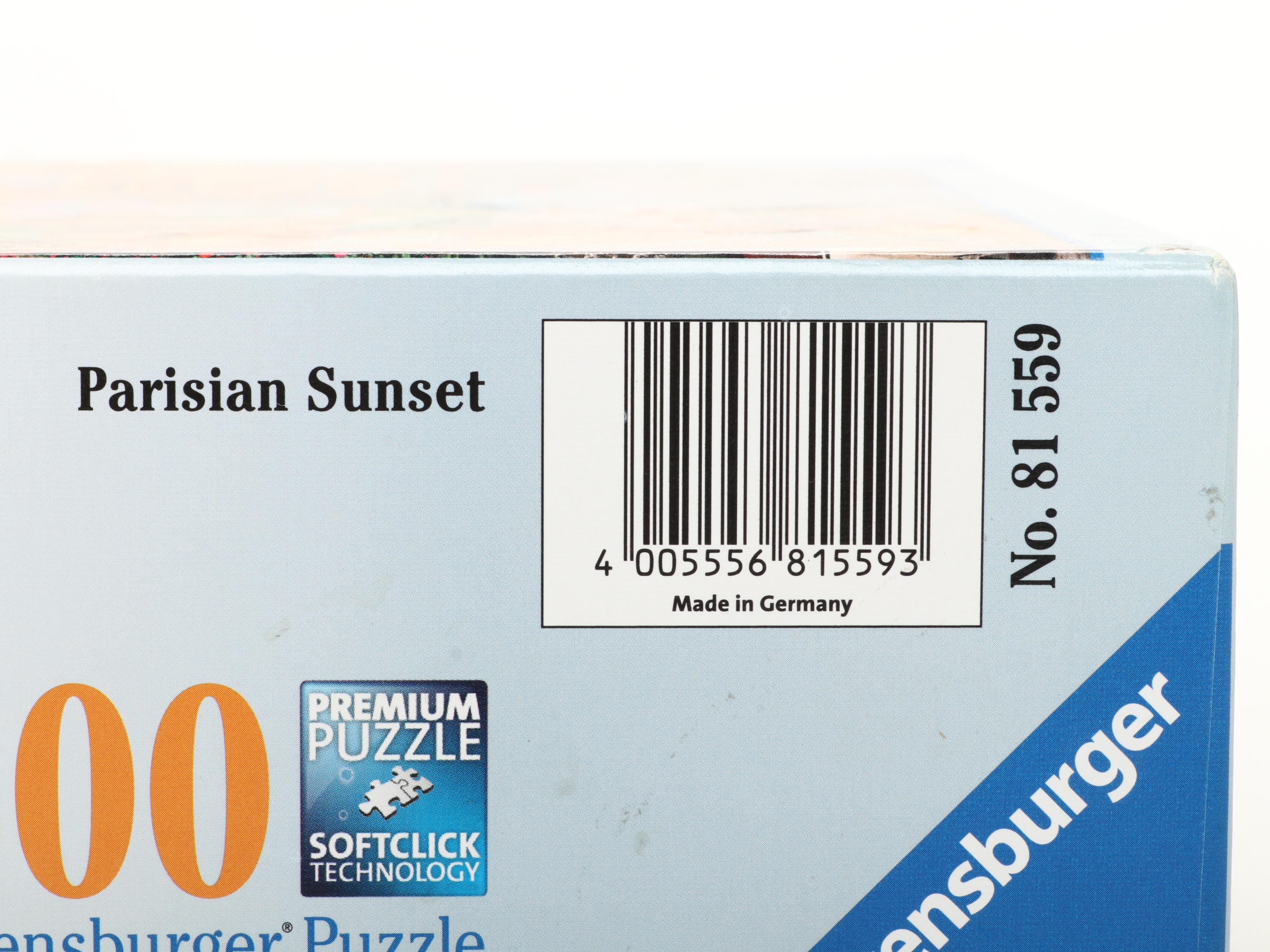 Ravensburger "Parisian Sunset" and More Jigsaw Puzzles