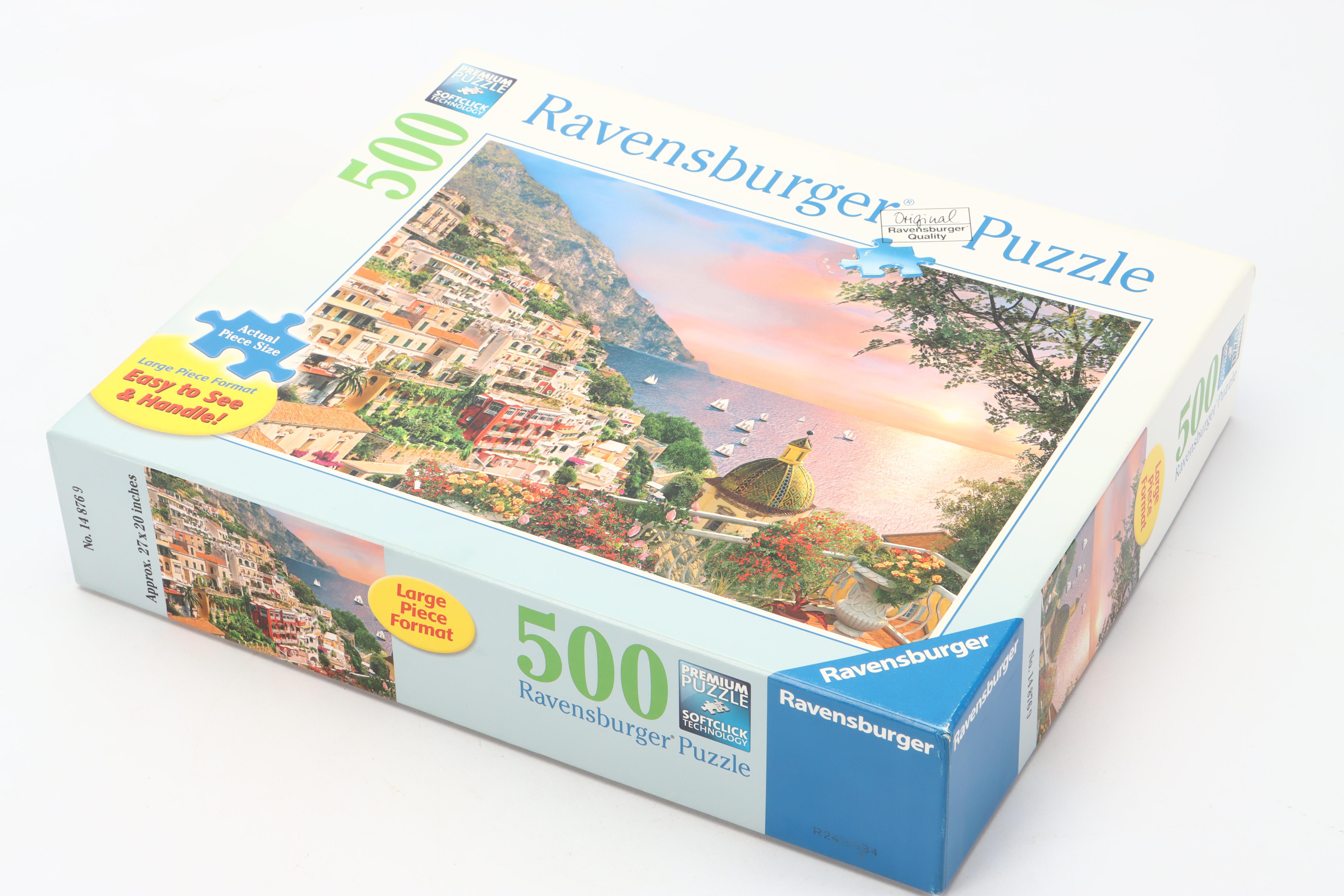 Ravensburger "Greenhouse Mornings," "Tropical Waters" and More Puzzles