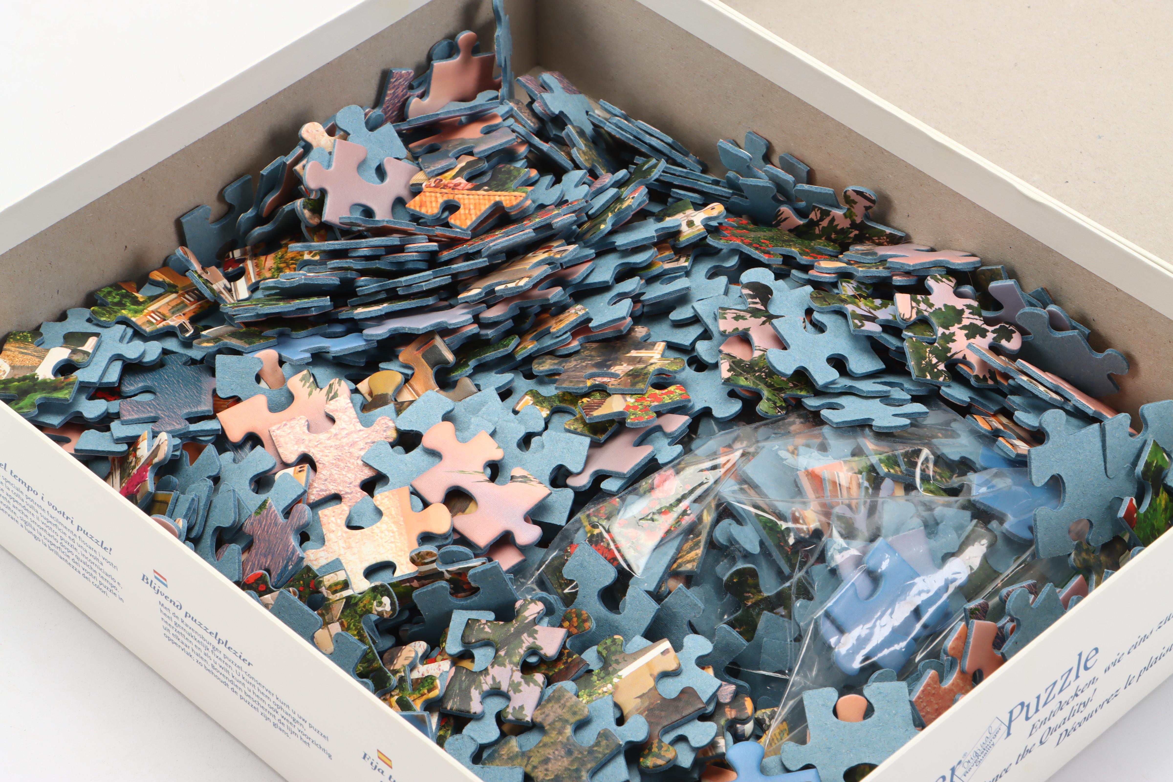 Ravensburger "Greenhouse Mornings," "Tropical Waters" and More Puzzles