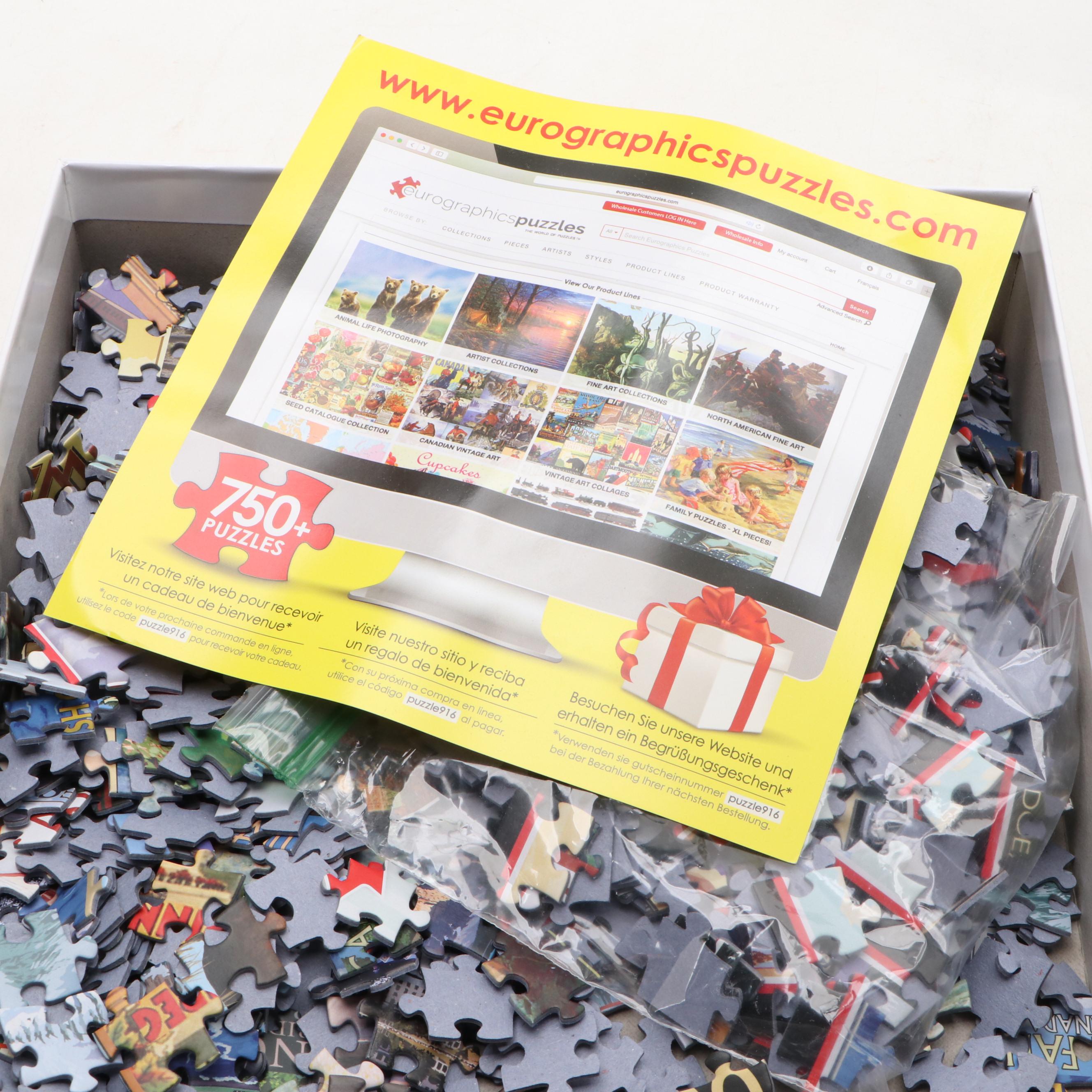 Ravensburger "The Beatles" and More Jigsaw Puzzles