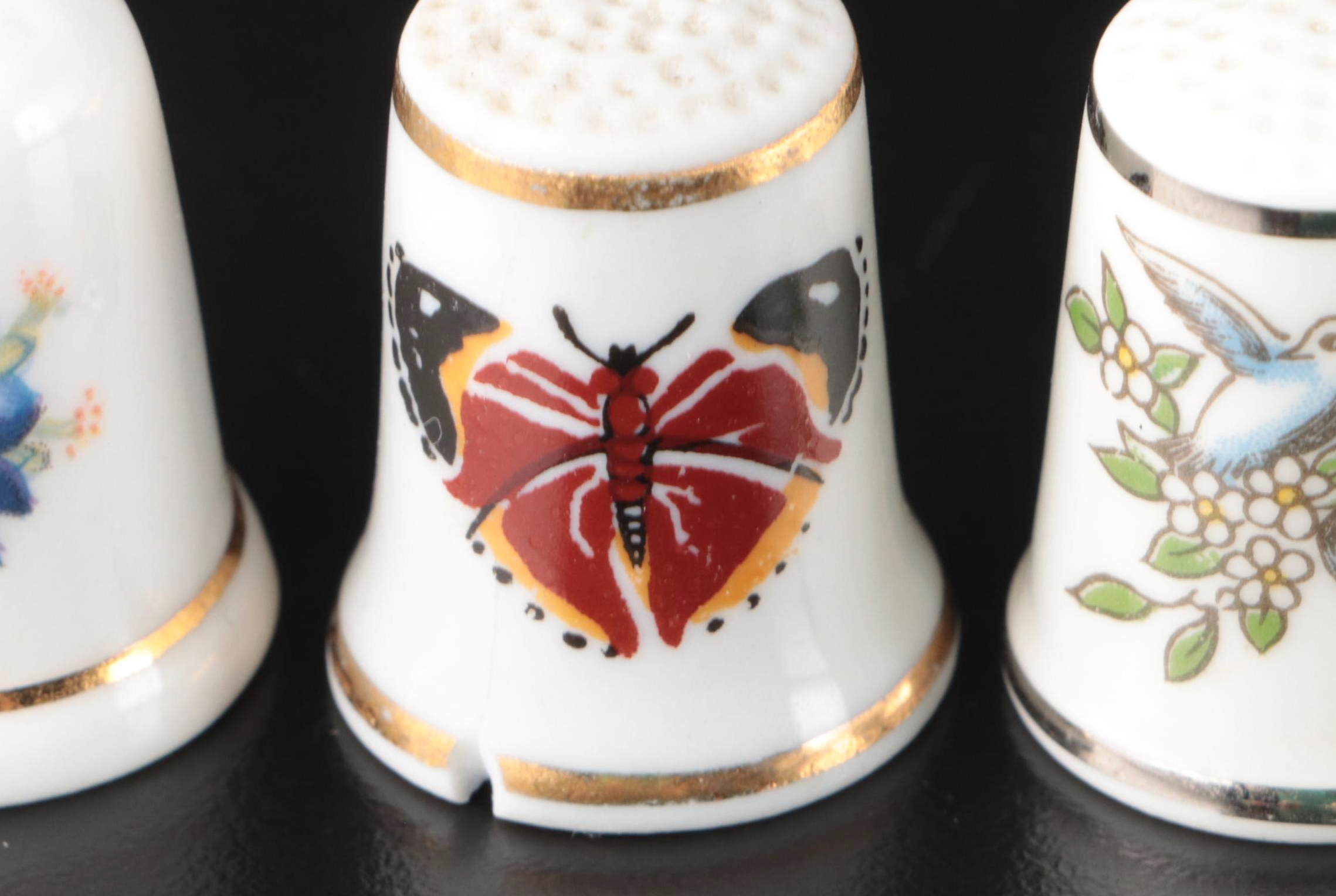 Porcelain with Other Thimbles and Decor