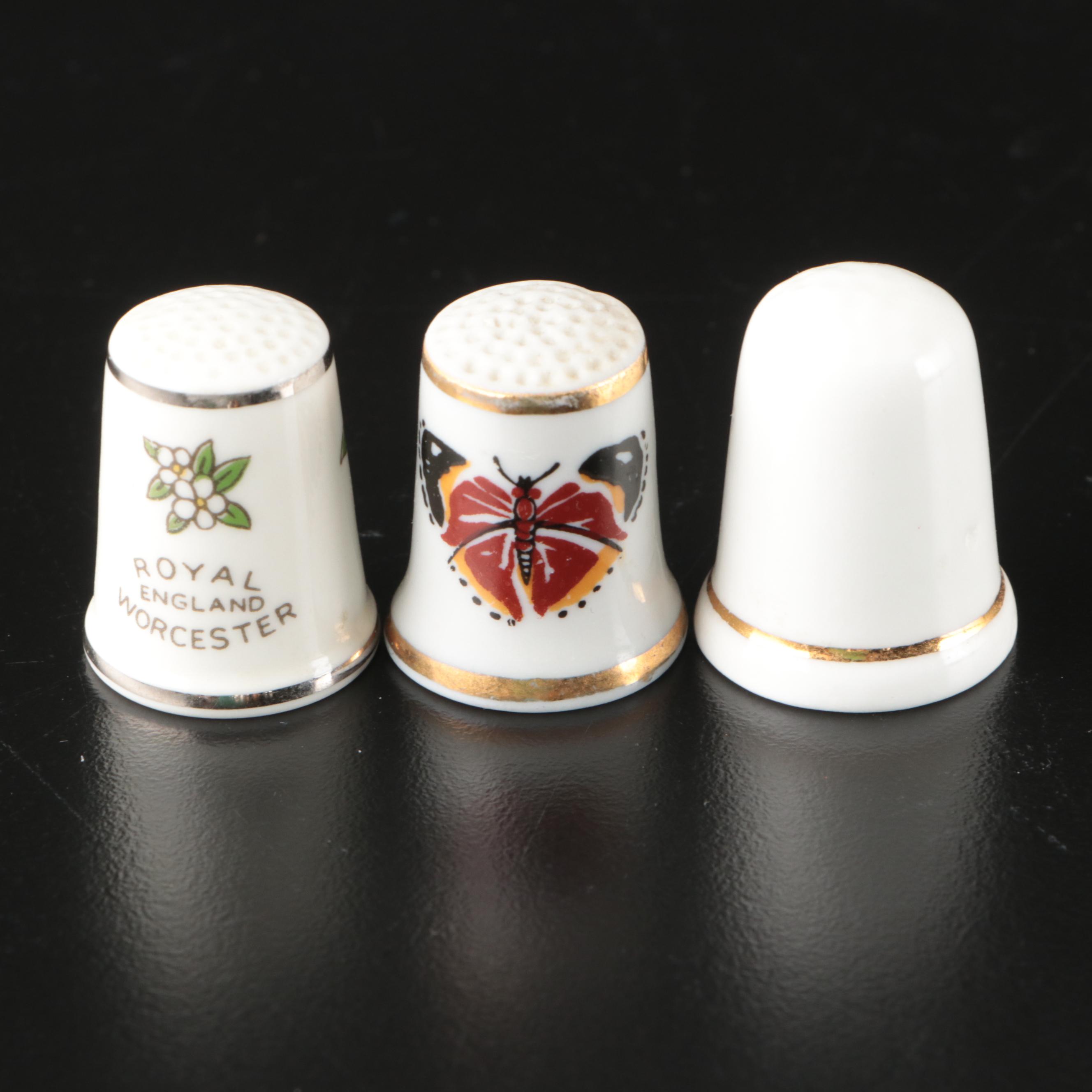 Porcelain with Other Thimbles and Decor