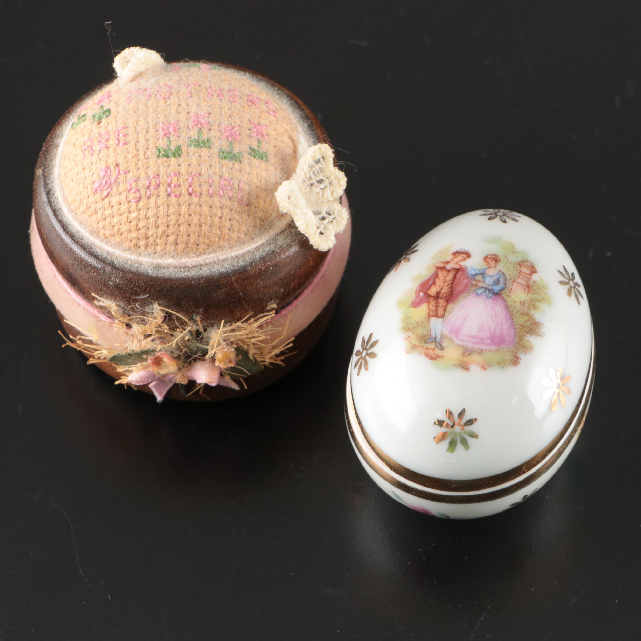 Porcelain with Other Thimbles and Decor