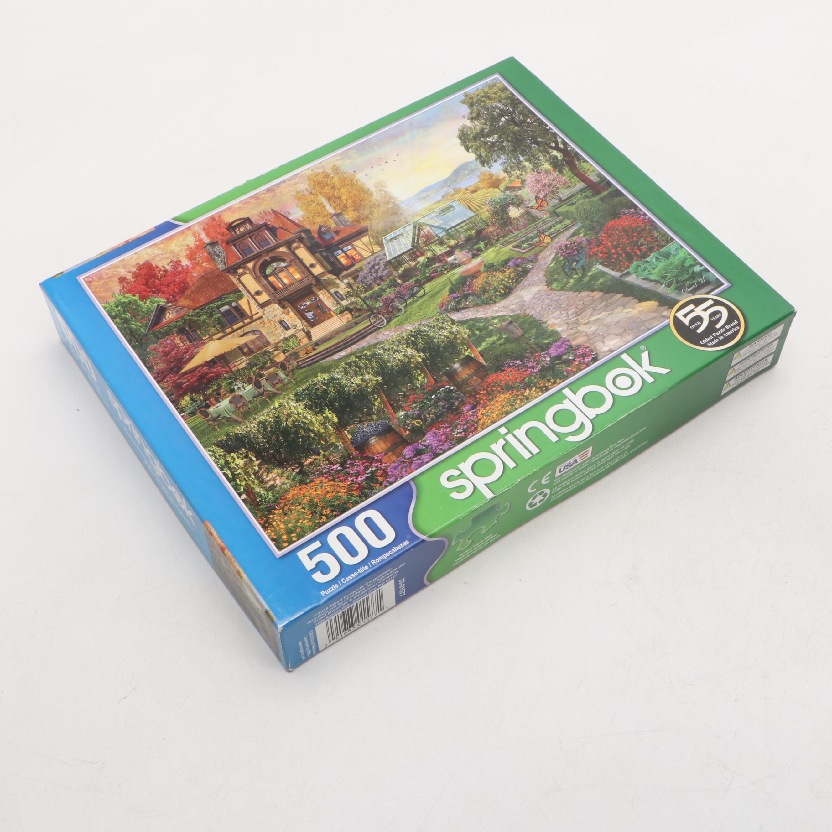 Eurographics "Golf Around the World" and More Jigsaw Puzzles