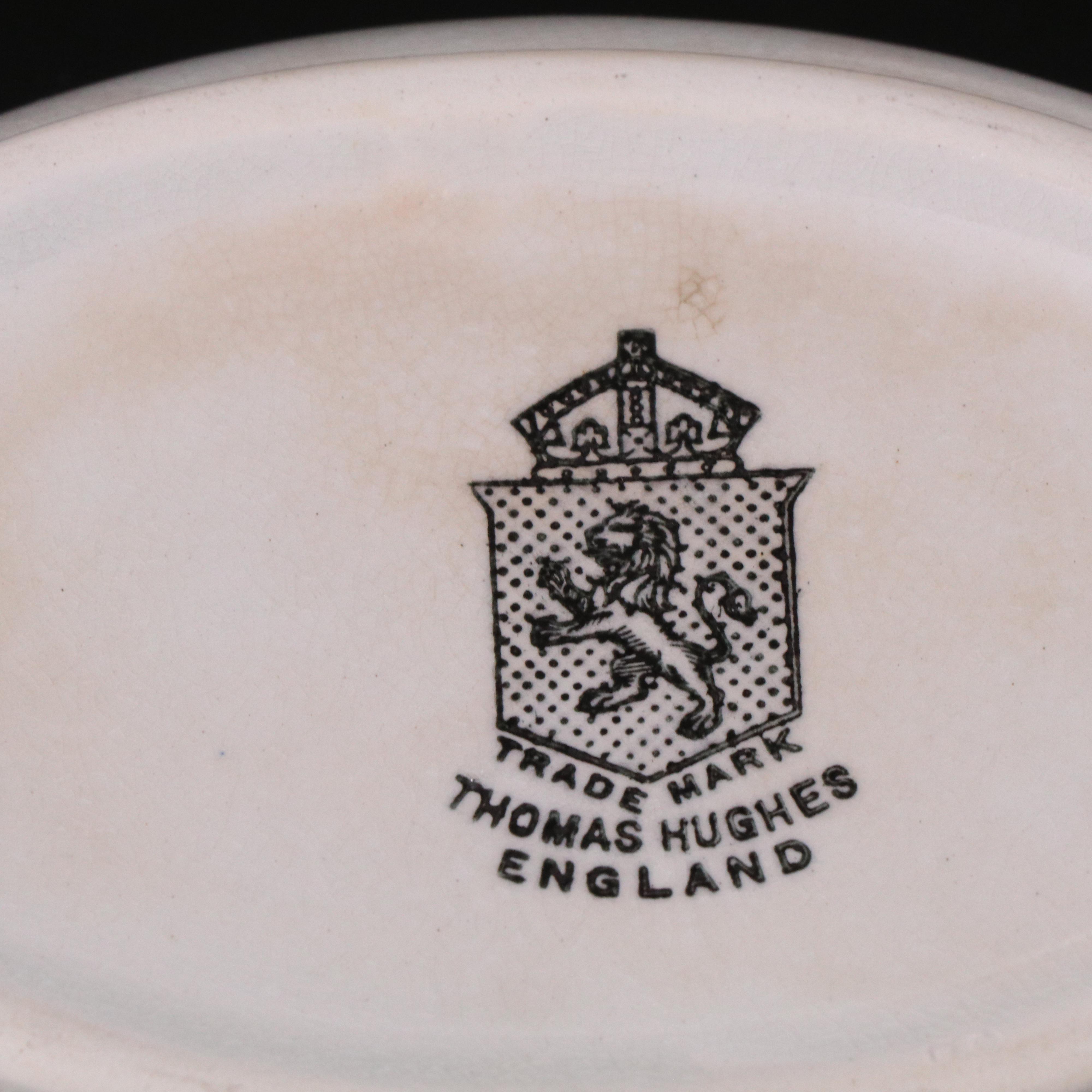 J & G Meakin Tureen with Other English Ironstone Chamber Pot and Soap Dish