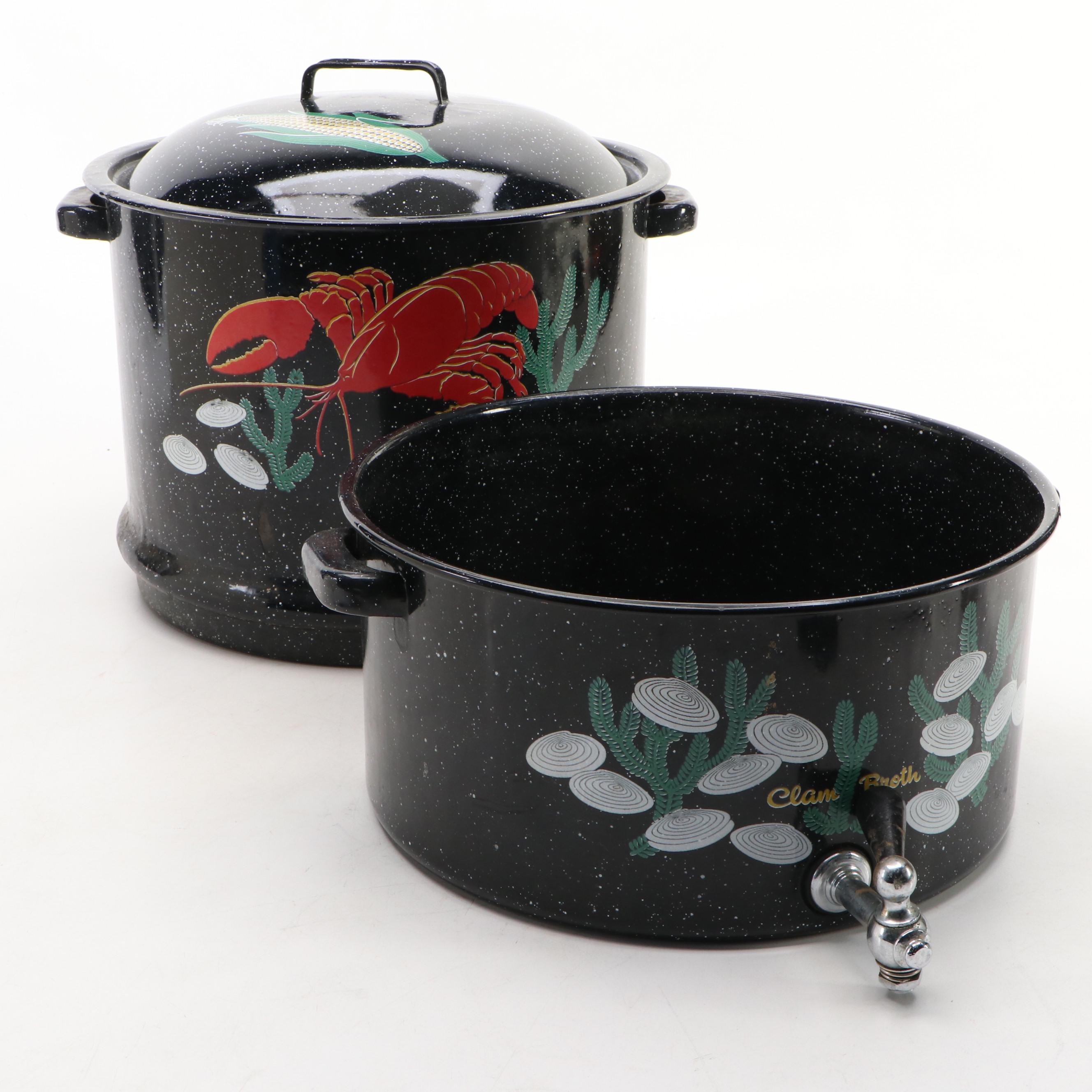 Graniteware Seafood Steamer