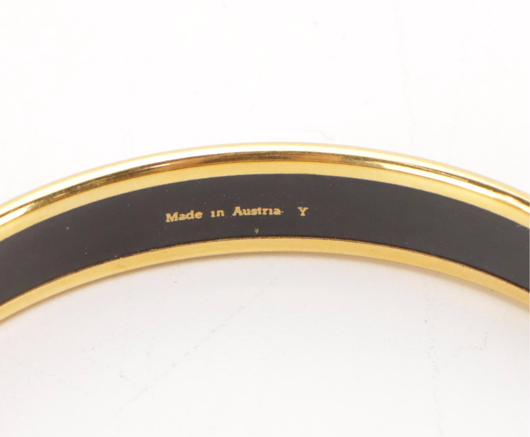 Hermès Narrow Multi Color Enamel Bangle