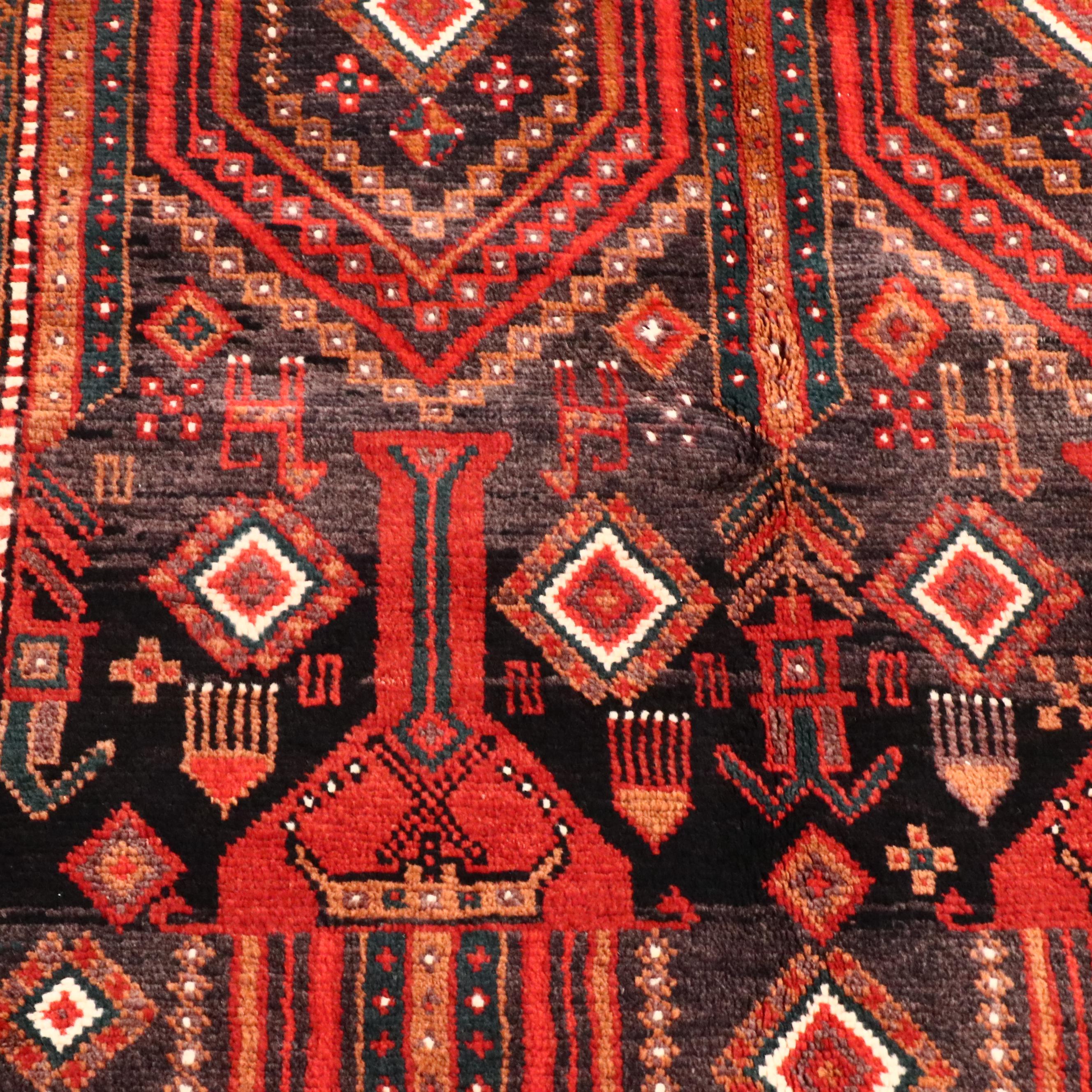 3'9 x 6' Hand-Knotted Northwest Persian Area Rug