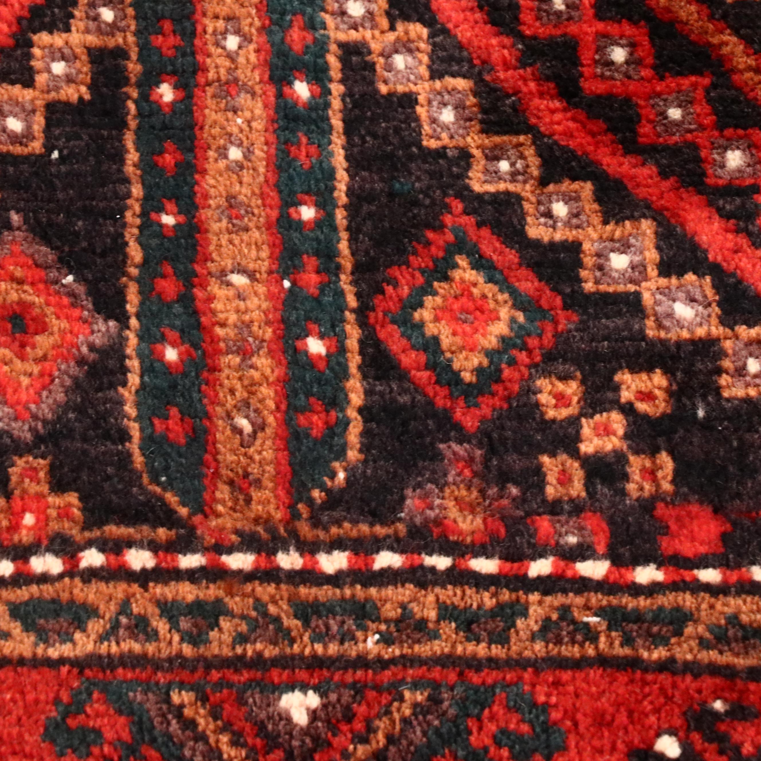 3'9 x 6' Hand-Knotted Northwest Persian Area Rug