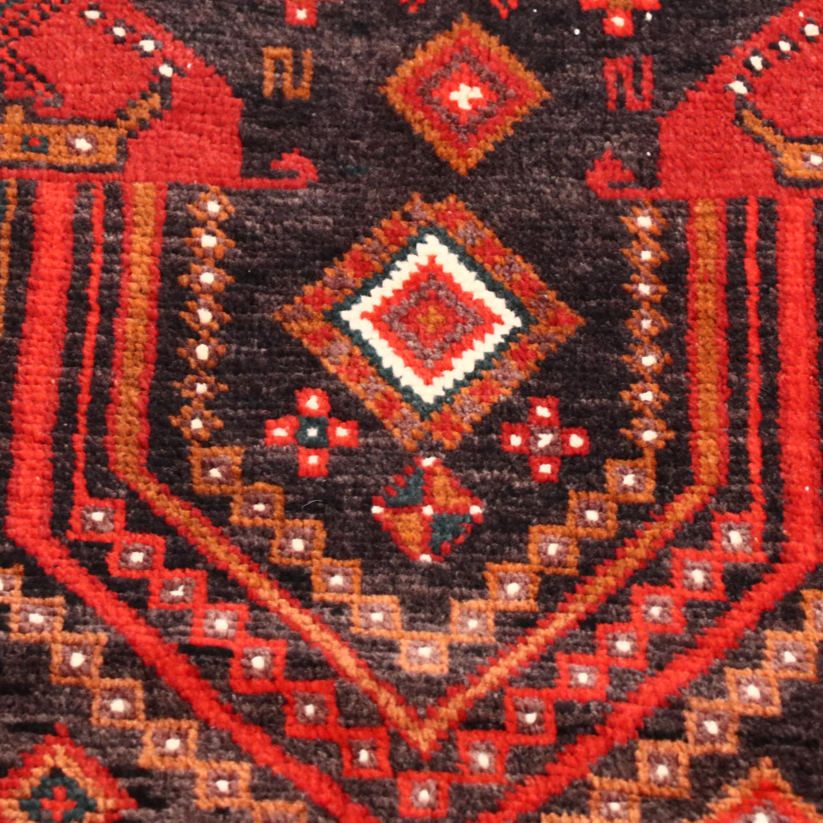 3'9 x 6' Hand-Knotted Northwest Persian Area Rug