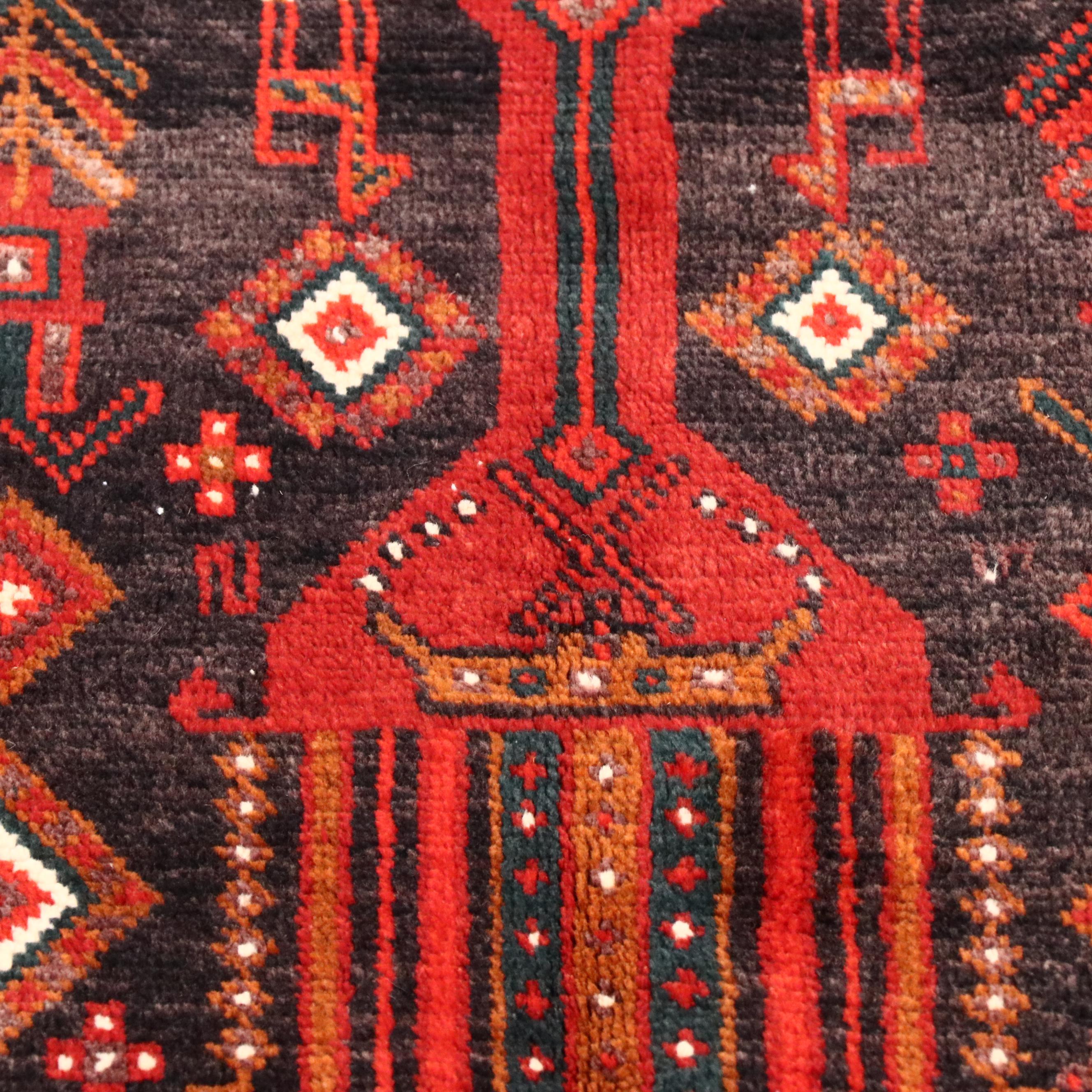 3'9 x 6' Hand-Knotted Northwest Persian Area Rug