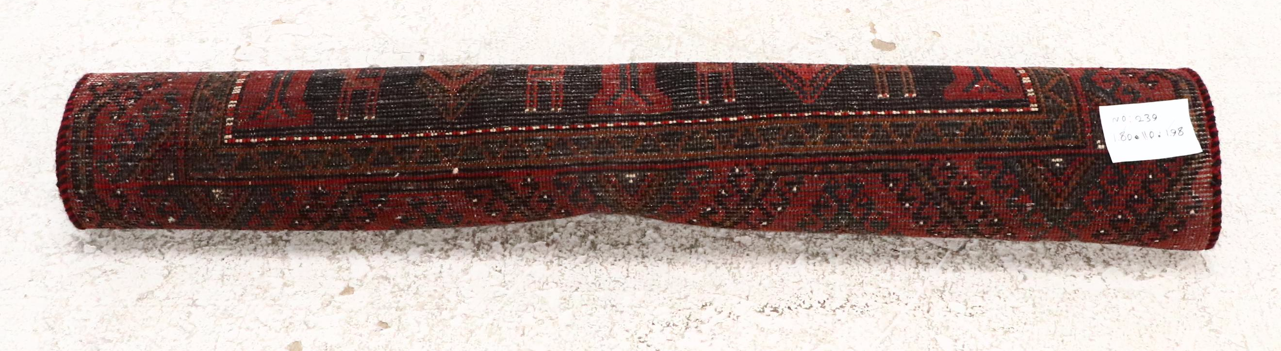 3'9 x 6' Hand-Knotted Northwest Persian Area Rug