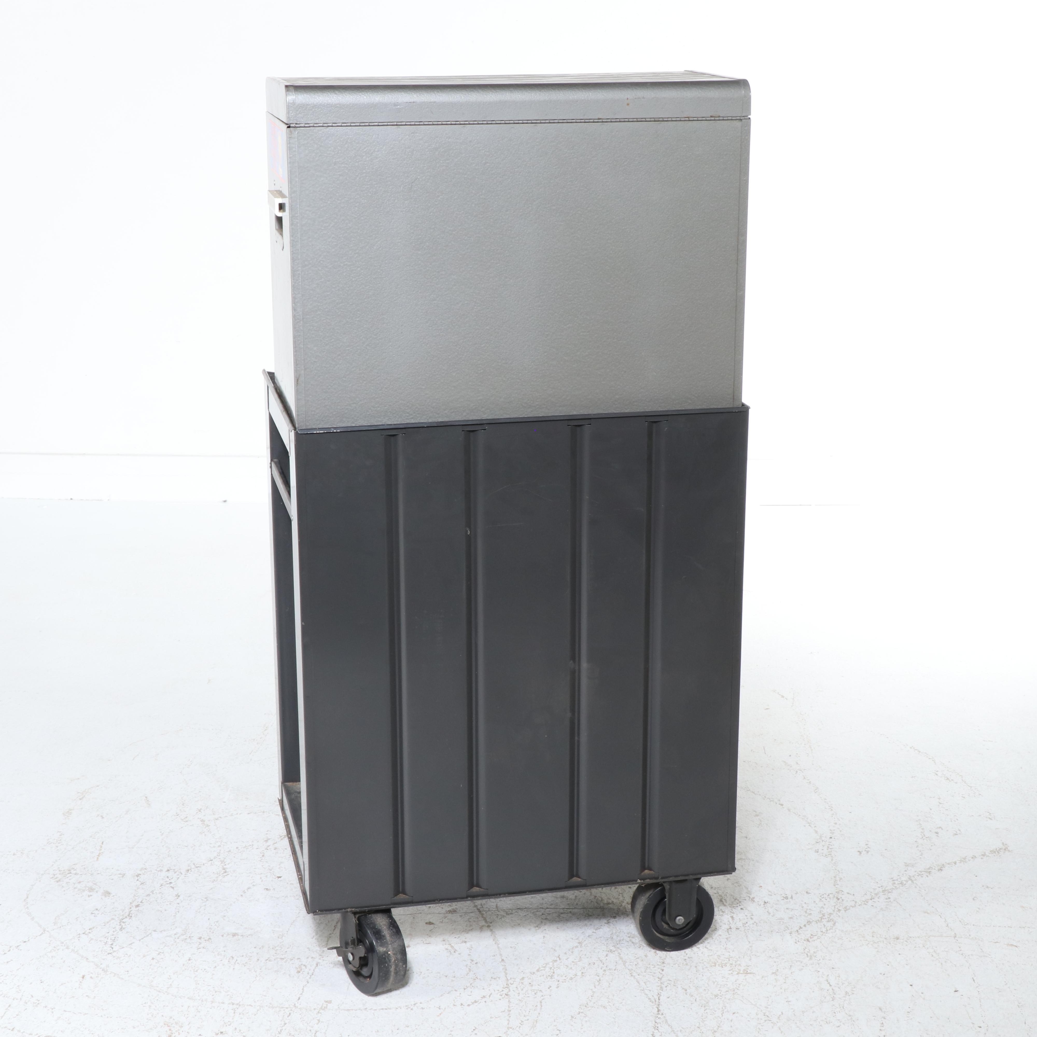 Craftsman Tool Chest with Griott's Garage Stool and Assorted Hand Tools