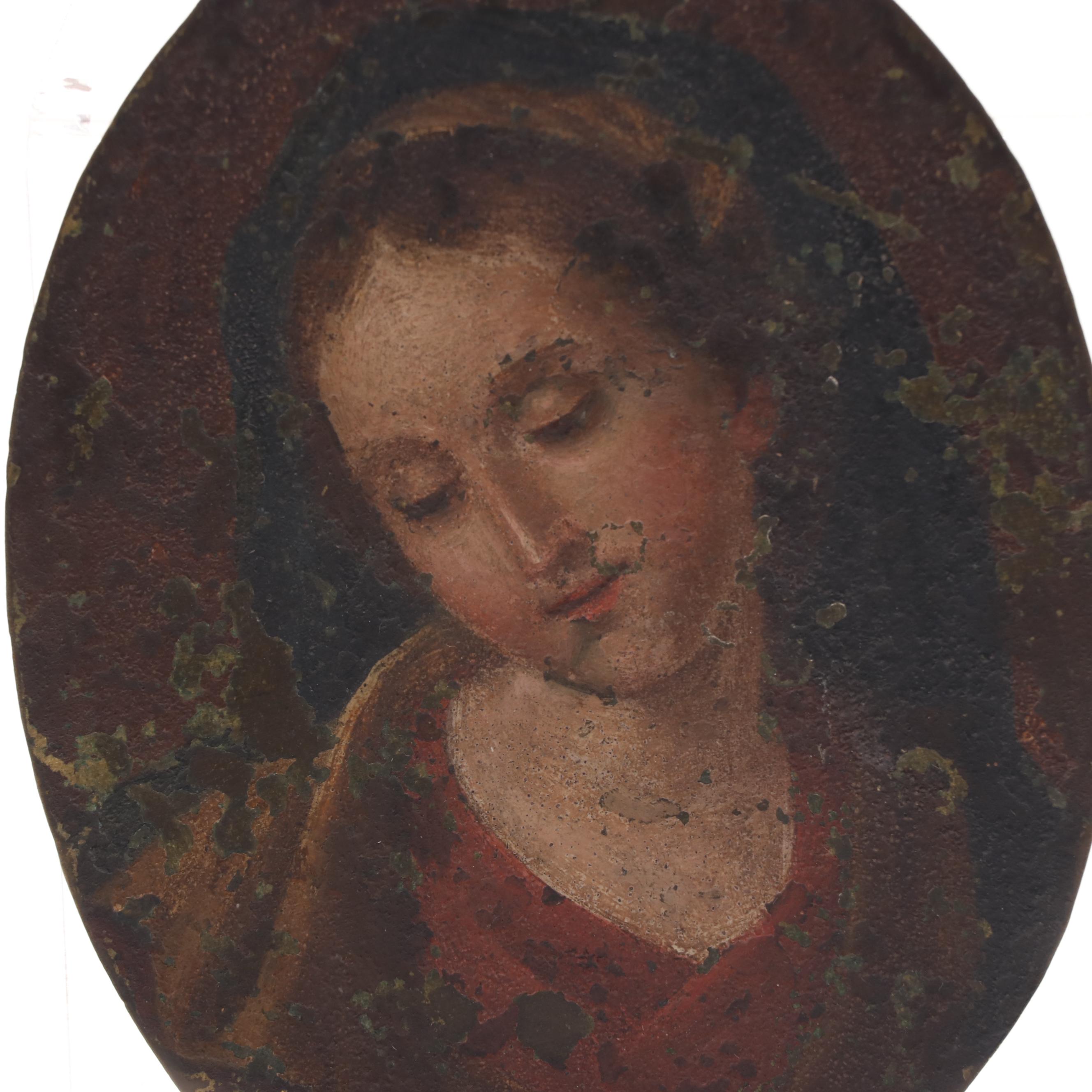 Oil Painting of the Madonna