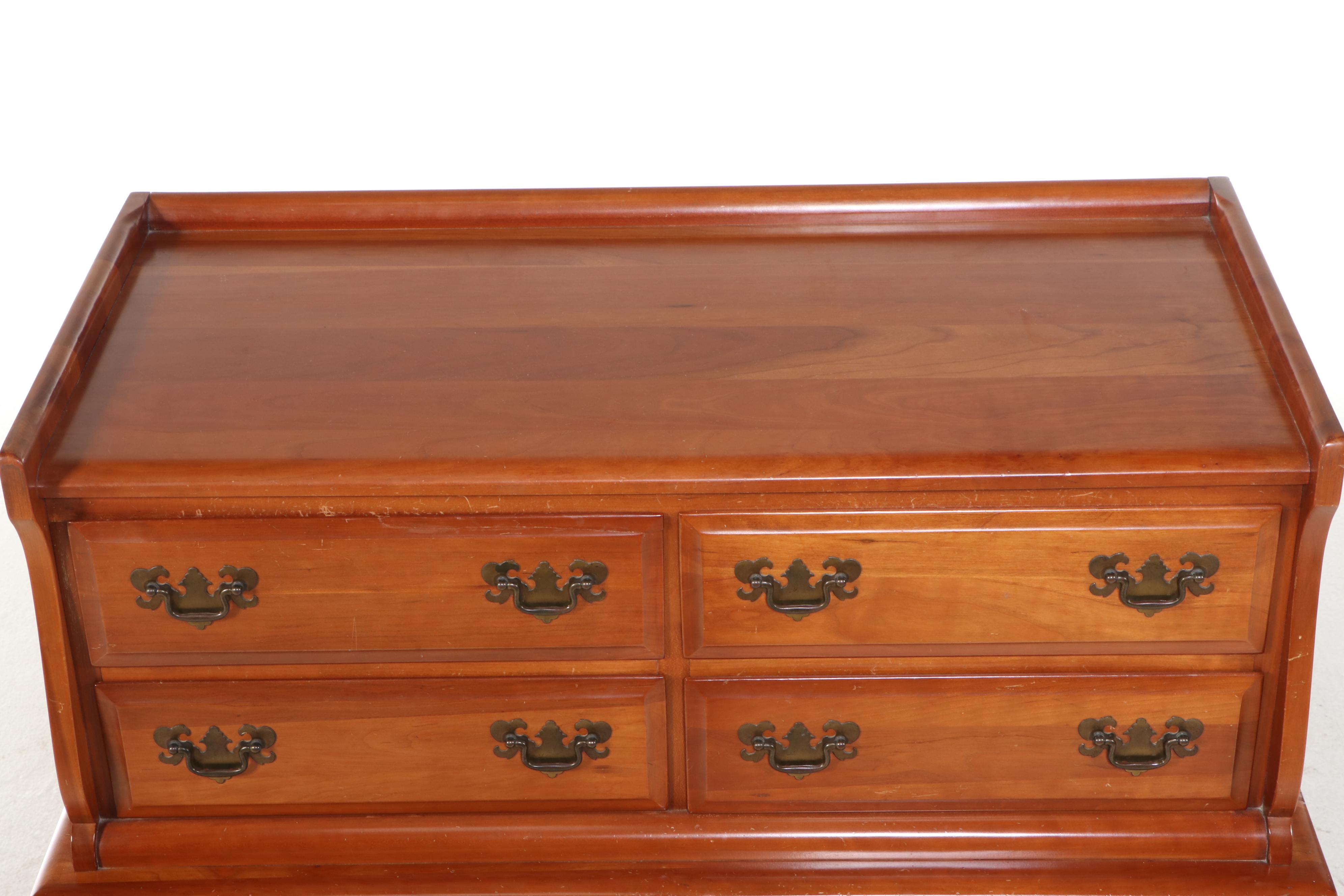 Empire Furniture Corp. Colonial Style Cherrywood Eleven-Drawer Chest