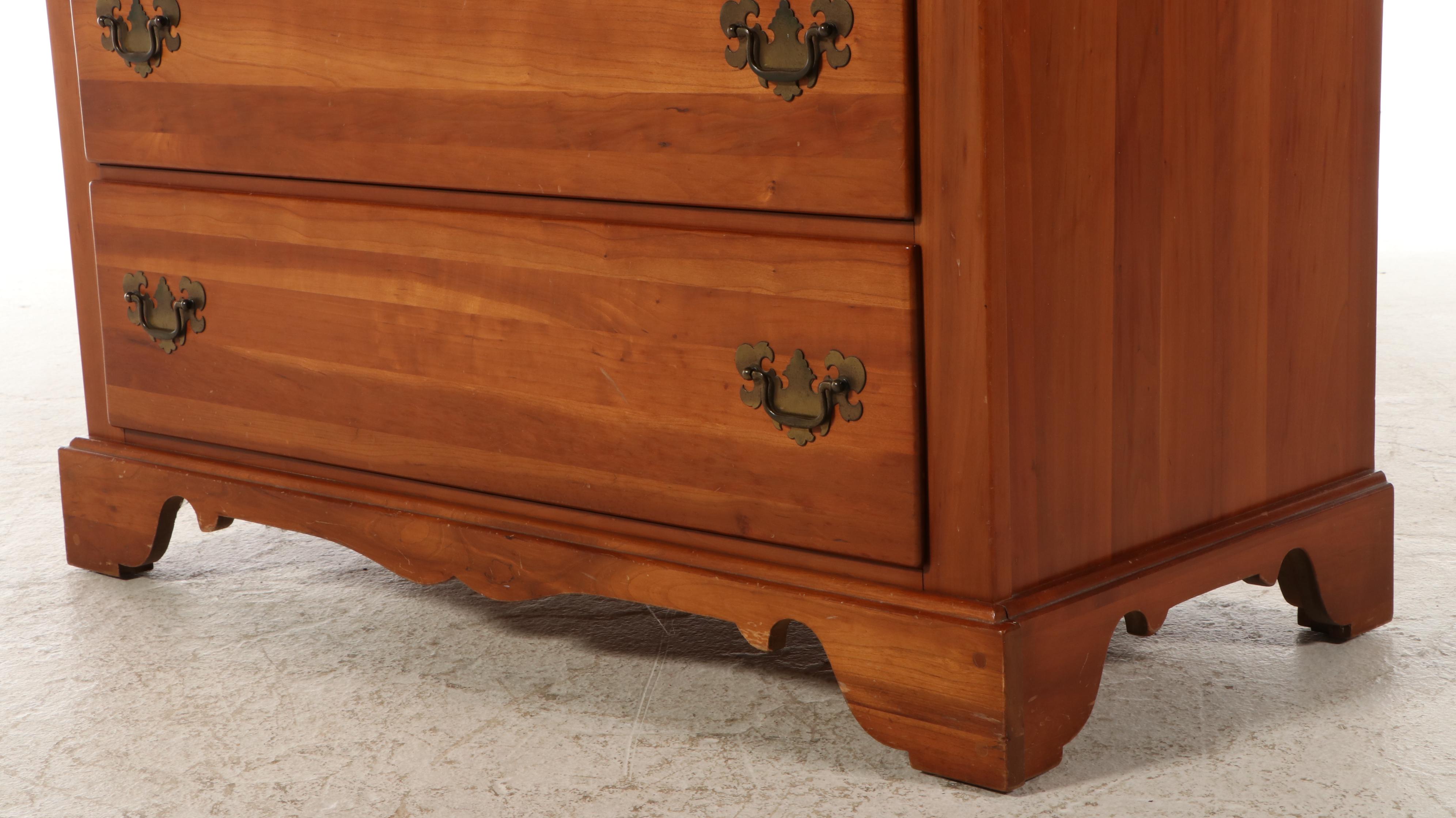 Empire Furniture Corp. Colonial Style Cherrywood Eleven-Drawer Chest