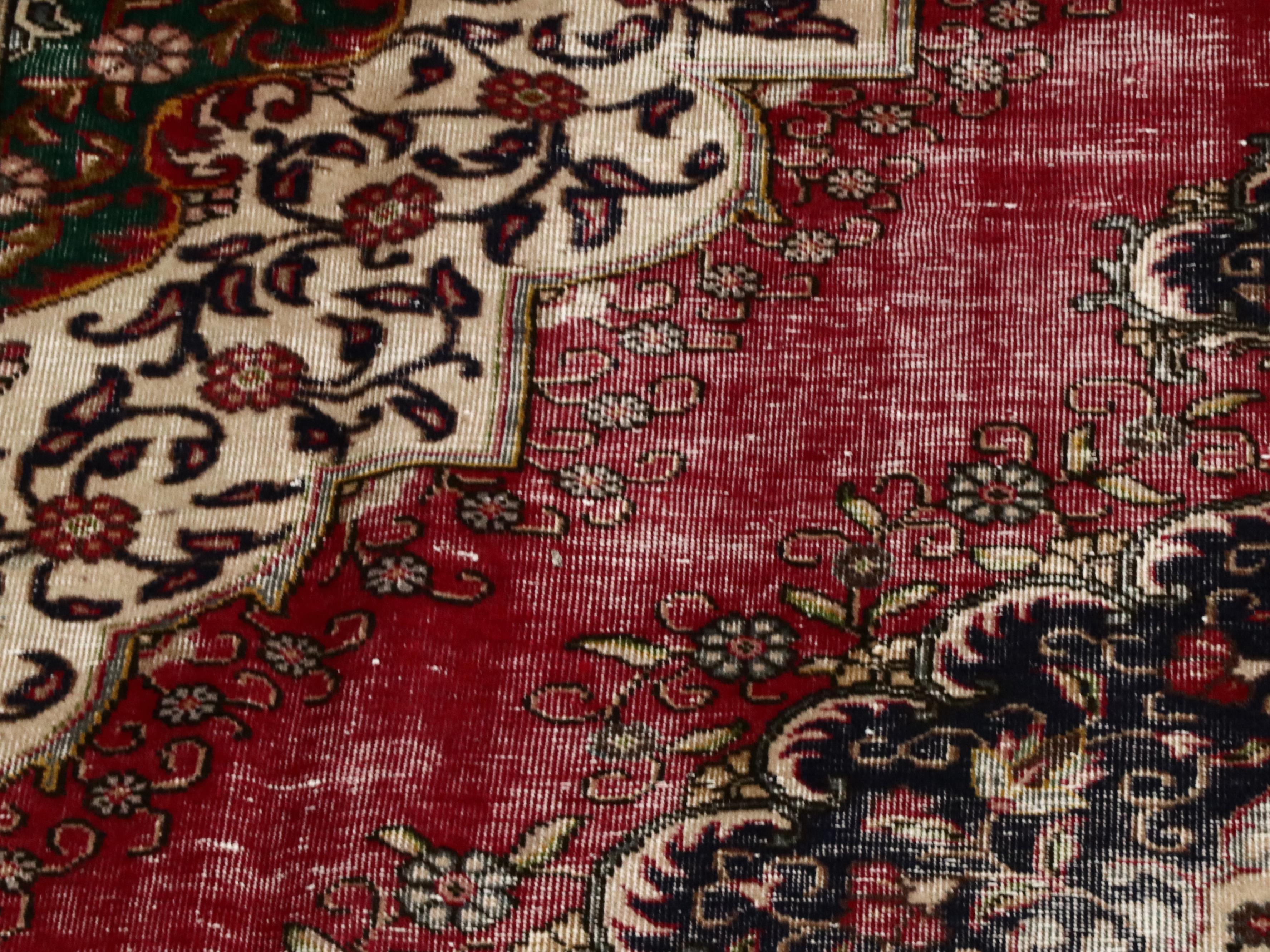 8'4 x 11'6 Hand-Knotted Persian Tabriz Area Rug